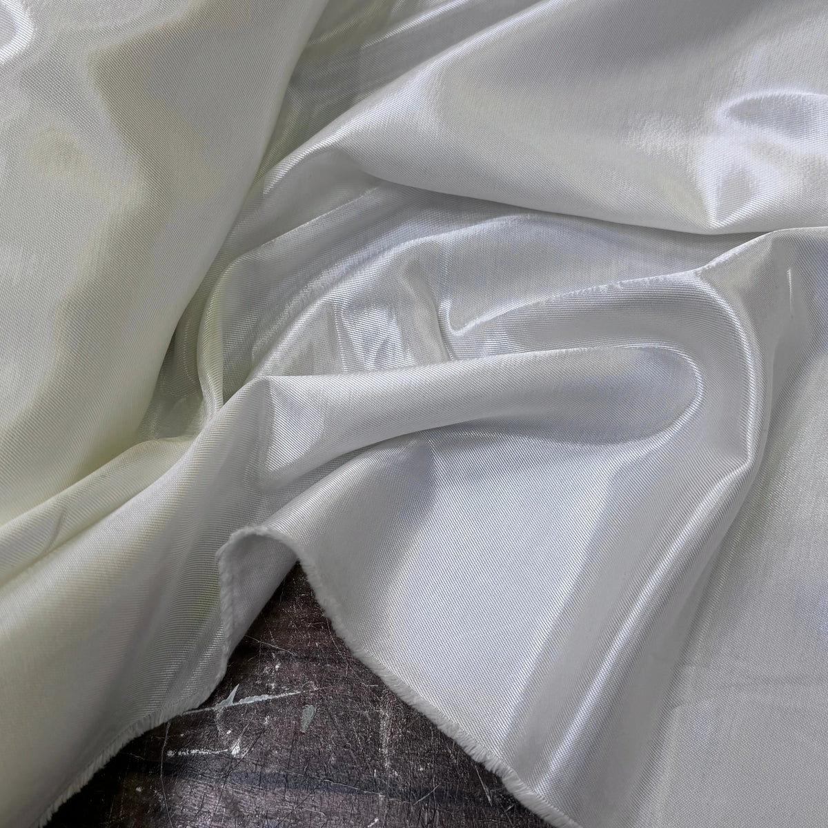 SATIN LOURD TWILL VISCOSE DOUCE ECRU - My Little Coupon