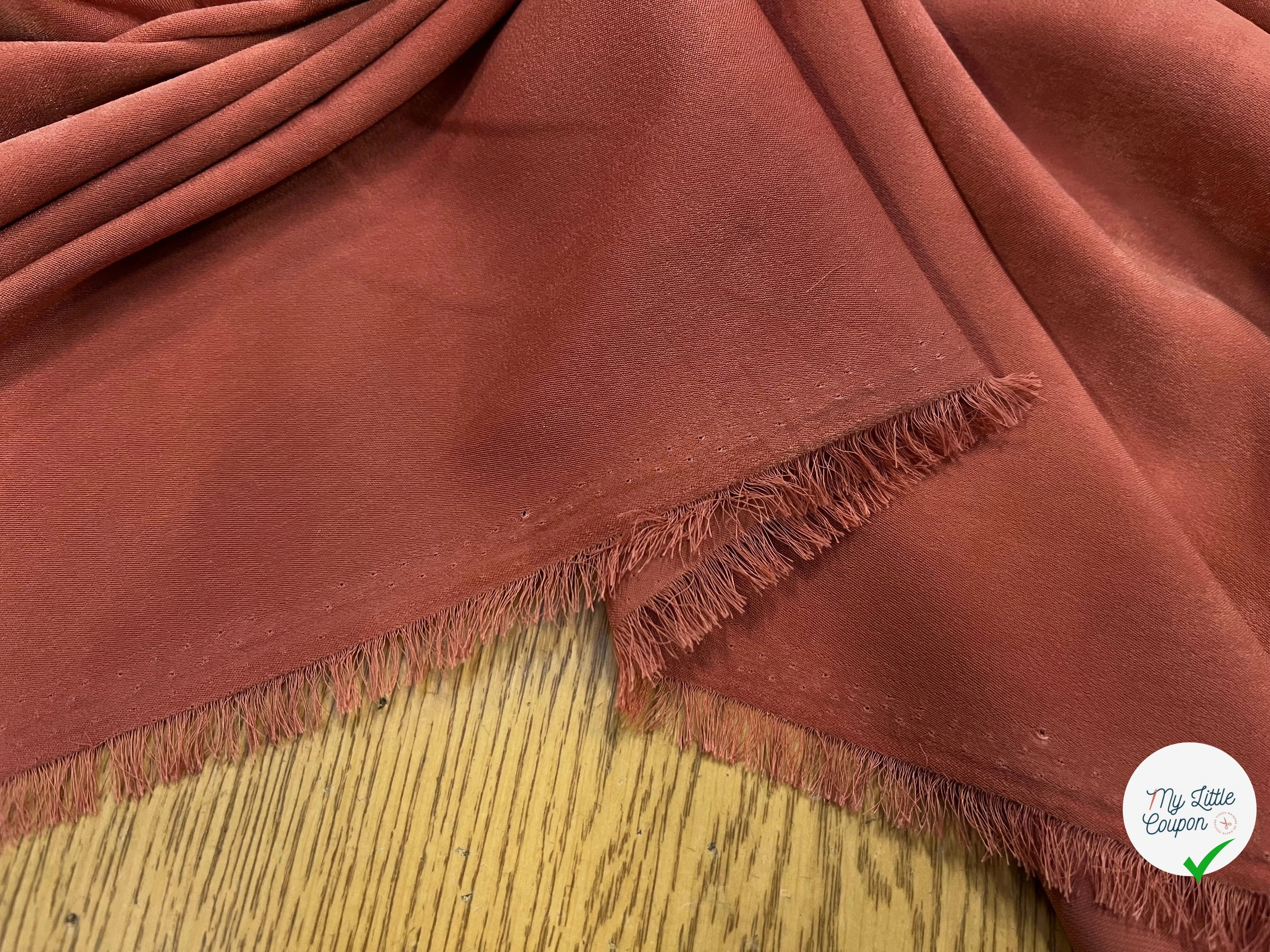 SATIN PEAU DE PÊCHE FLUIDE ROSE BOIS - My Little Coupon