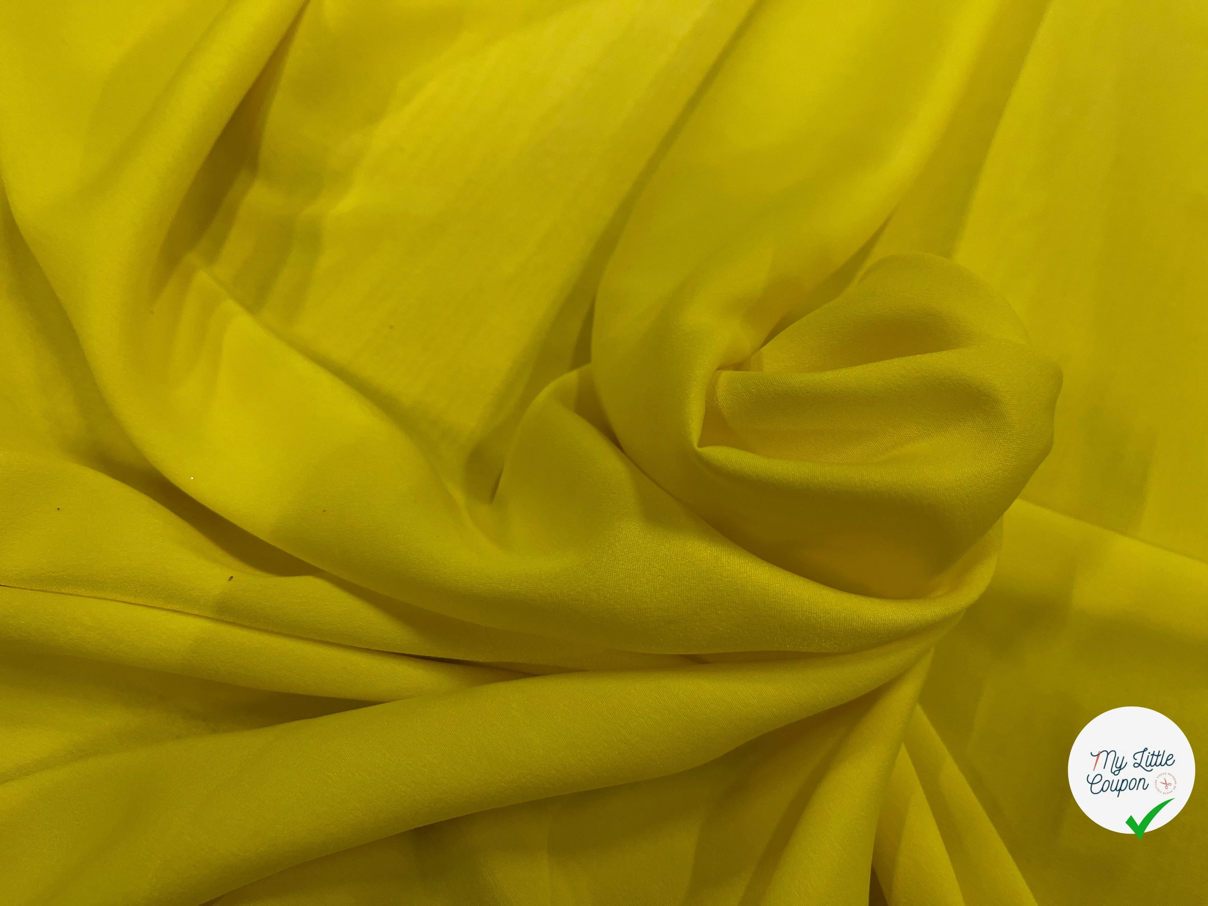 SATIN PEAU DE PÊCHE NEW YELLOW - My Little Coupon