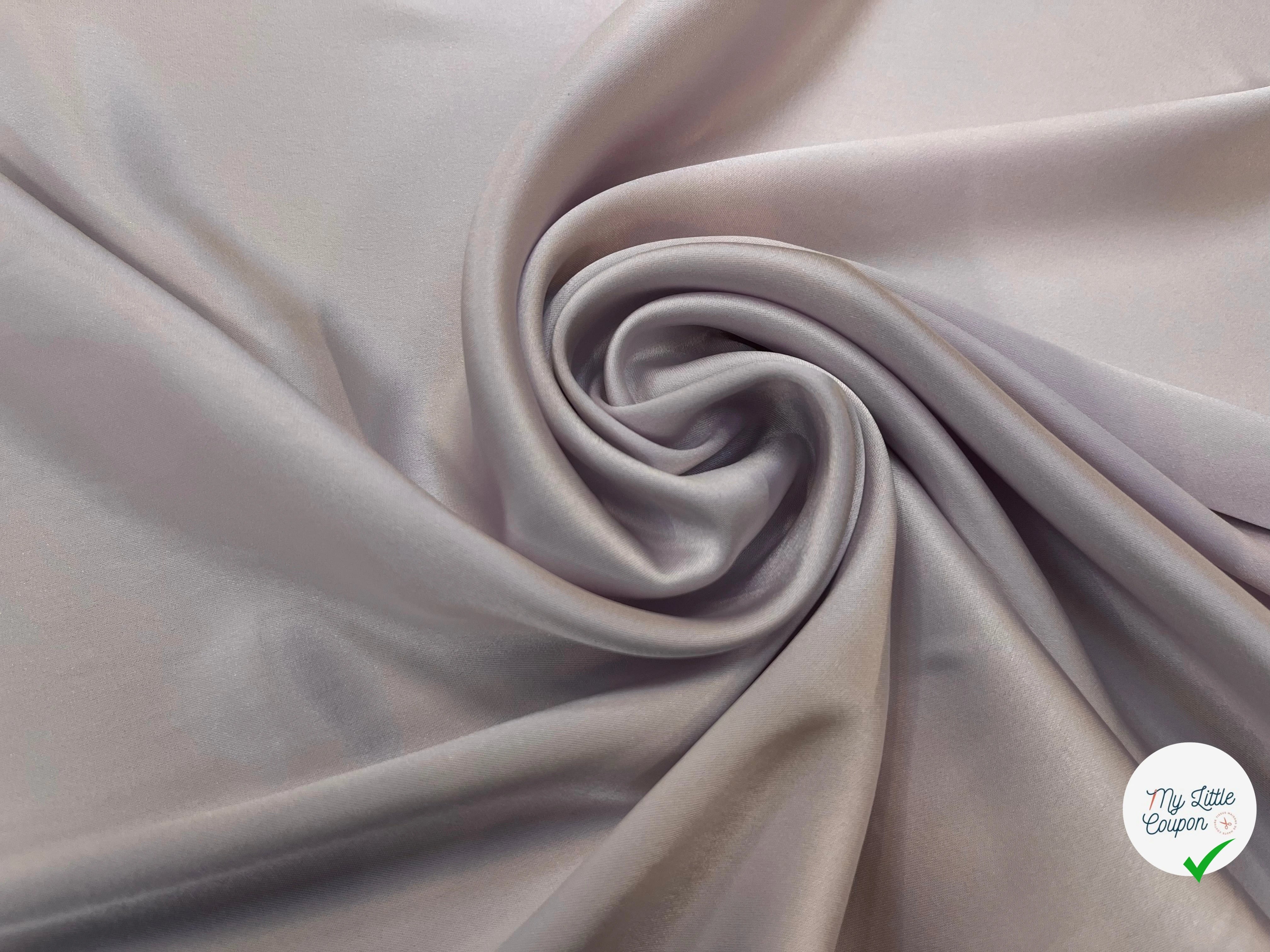 SATIN POLYESTER FLUIDE LIGHT MIST 130CM - My Little Coupon
