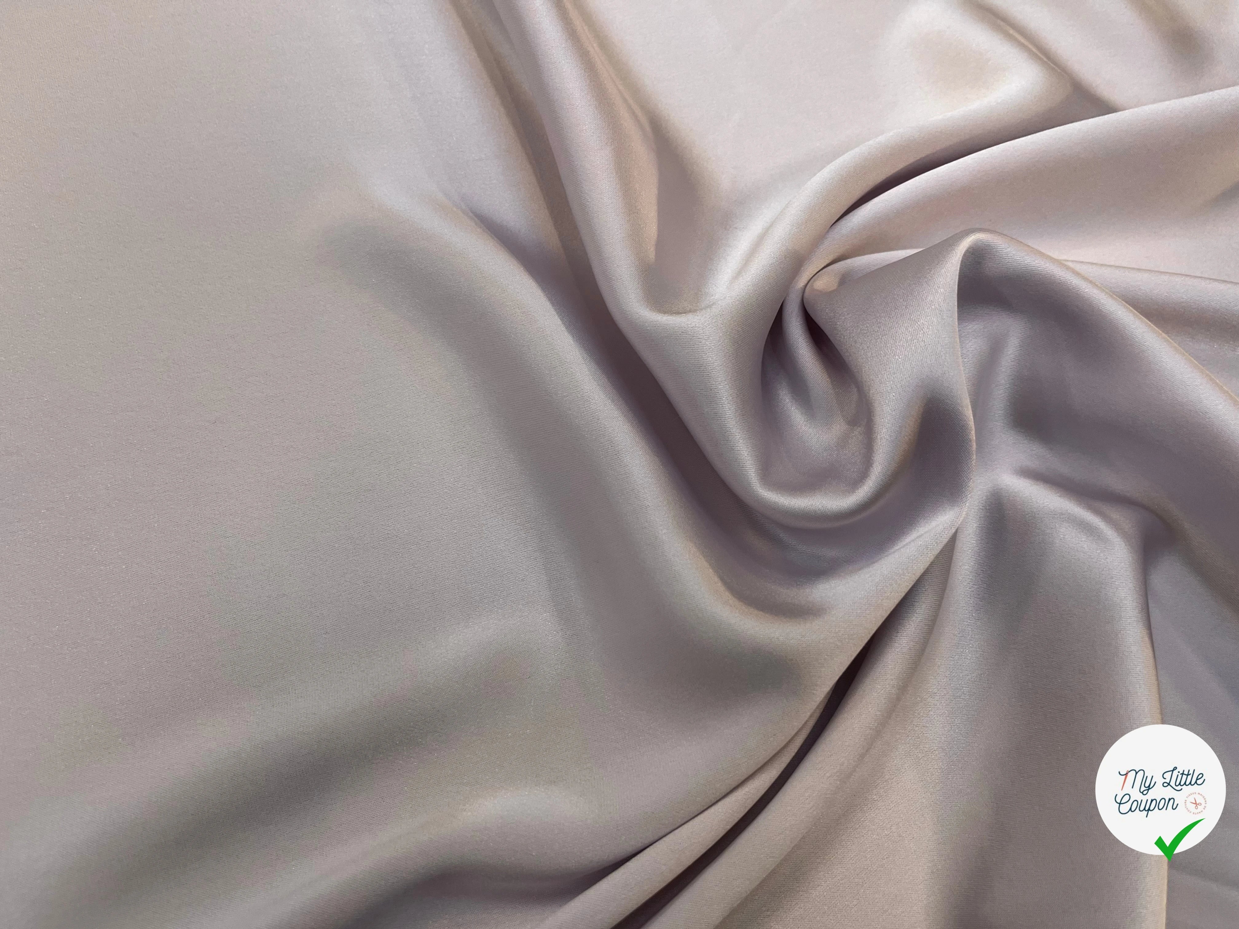 SATIN POLYESTER FLUIDE LIGHT MIST 130CM - My Little Coupon