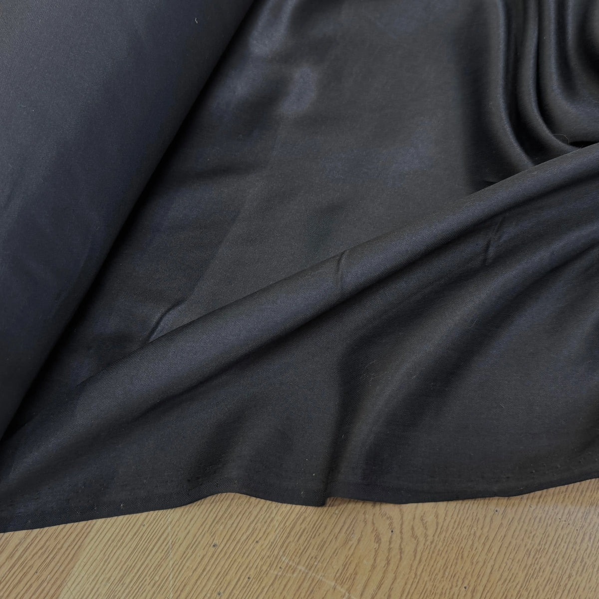 SATIN VOILE DE SOIE DOUX NOIR - My Little Coupon