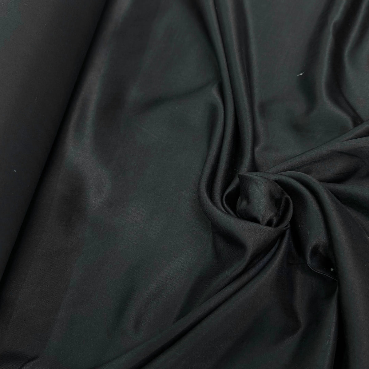 SATIN VOILE DE SOIE DOUX NOIR - My Little Coupon
