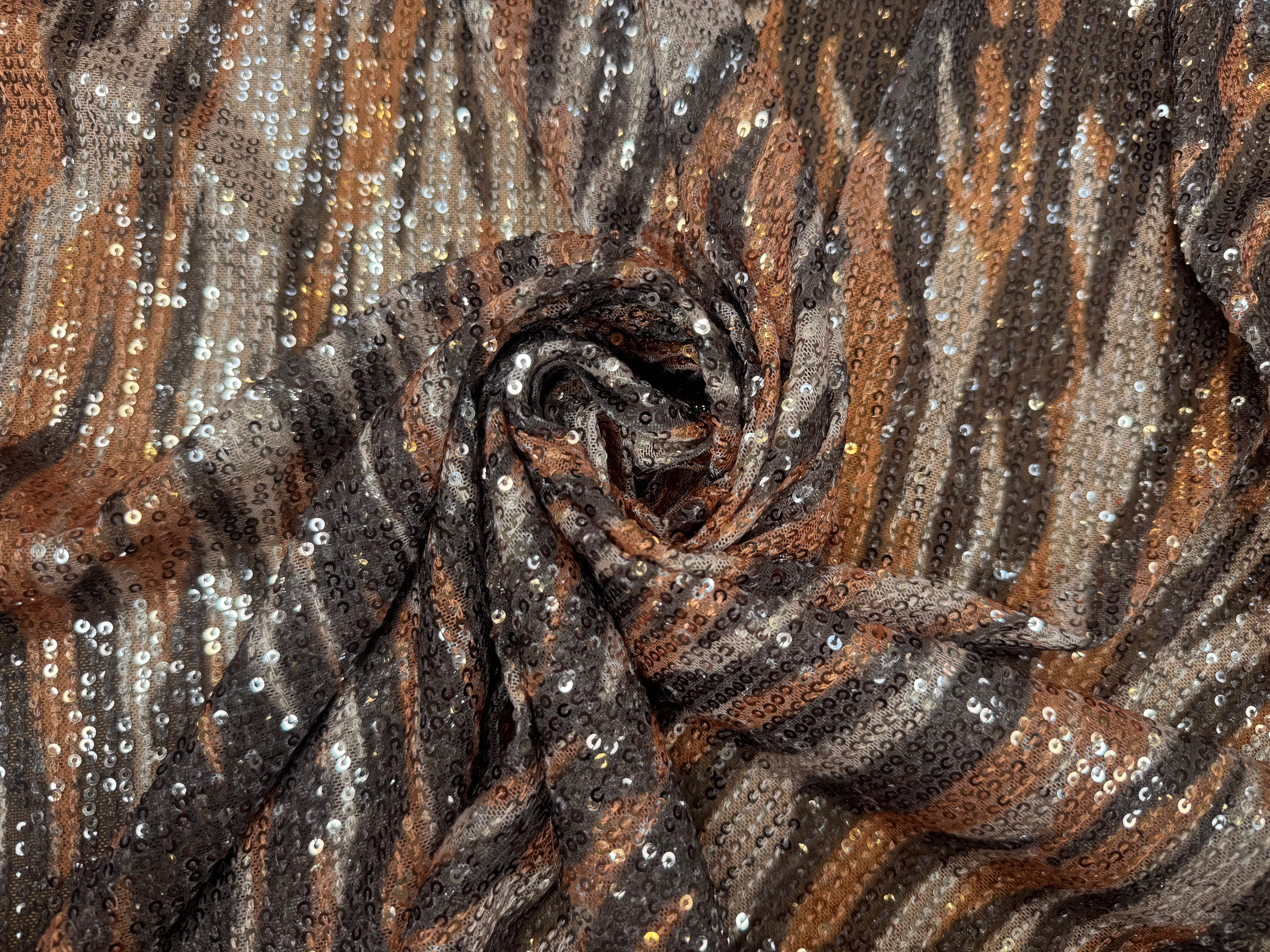 SEQUIN MOTIFS TIGRE - My Little Coupon