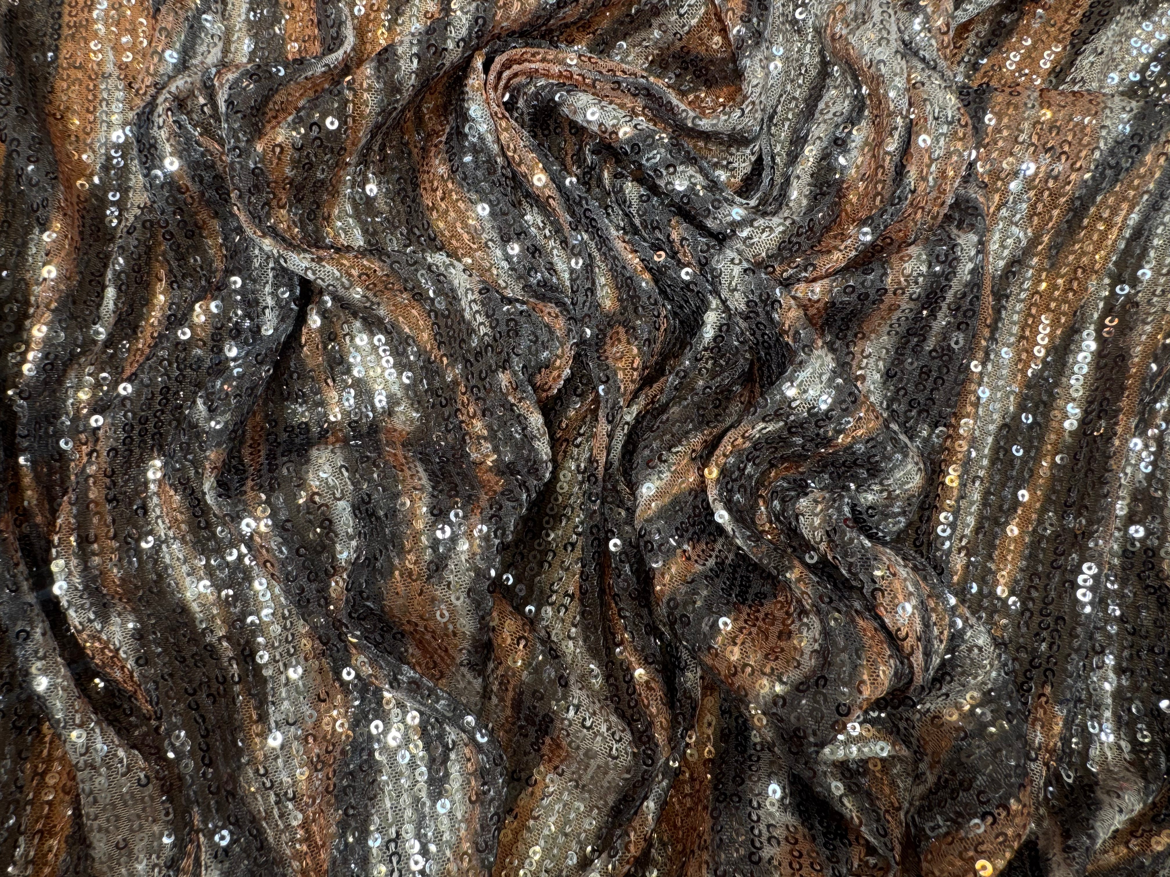 SEQUIN MOTIFS TIGRE - My Little Coupon