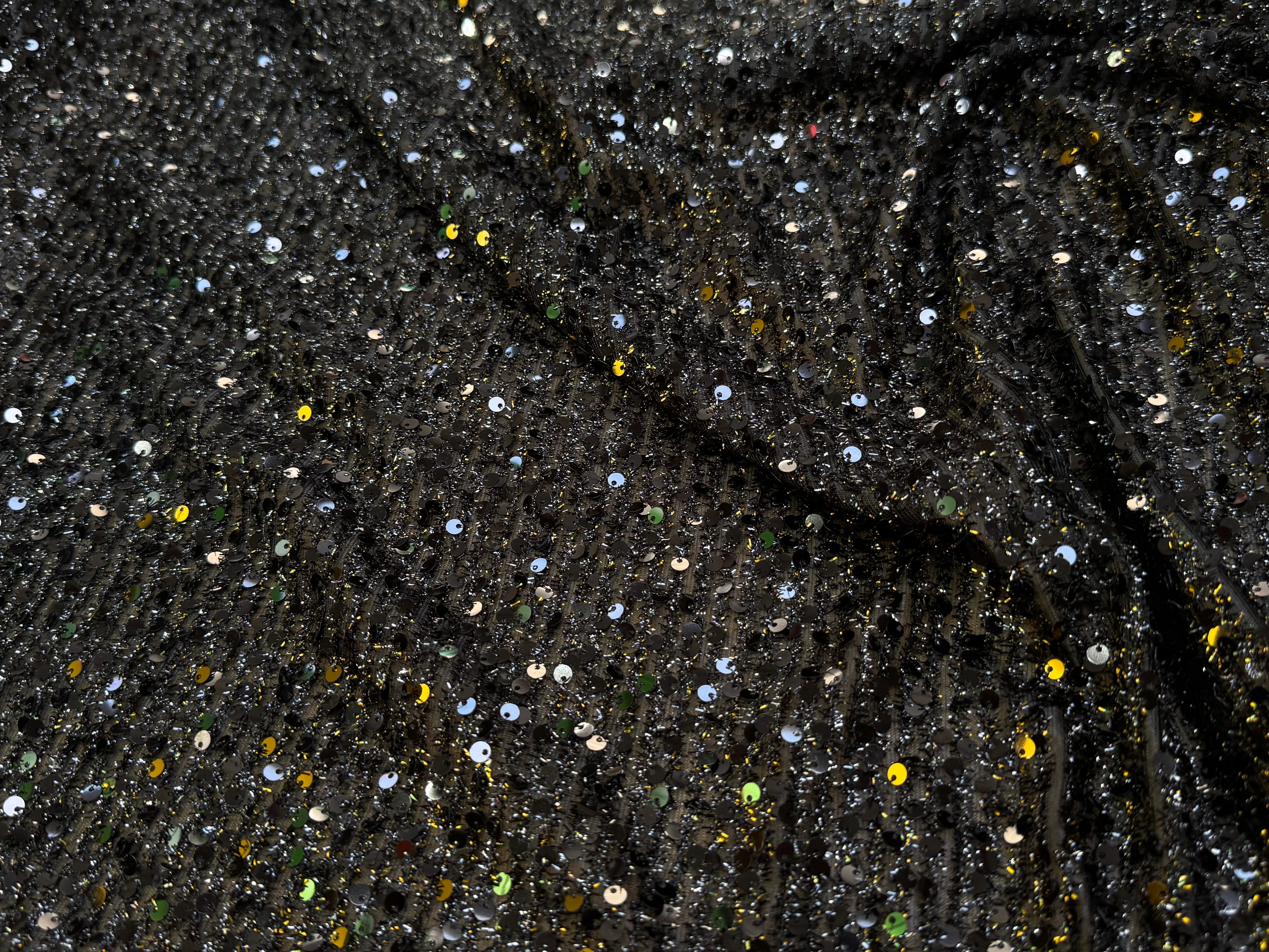 SEQUIN PAILLETTE BRODÉ NOIR - My Little Coupon