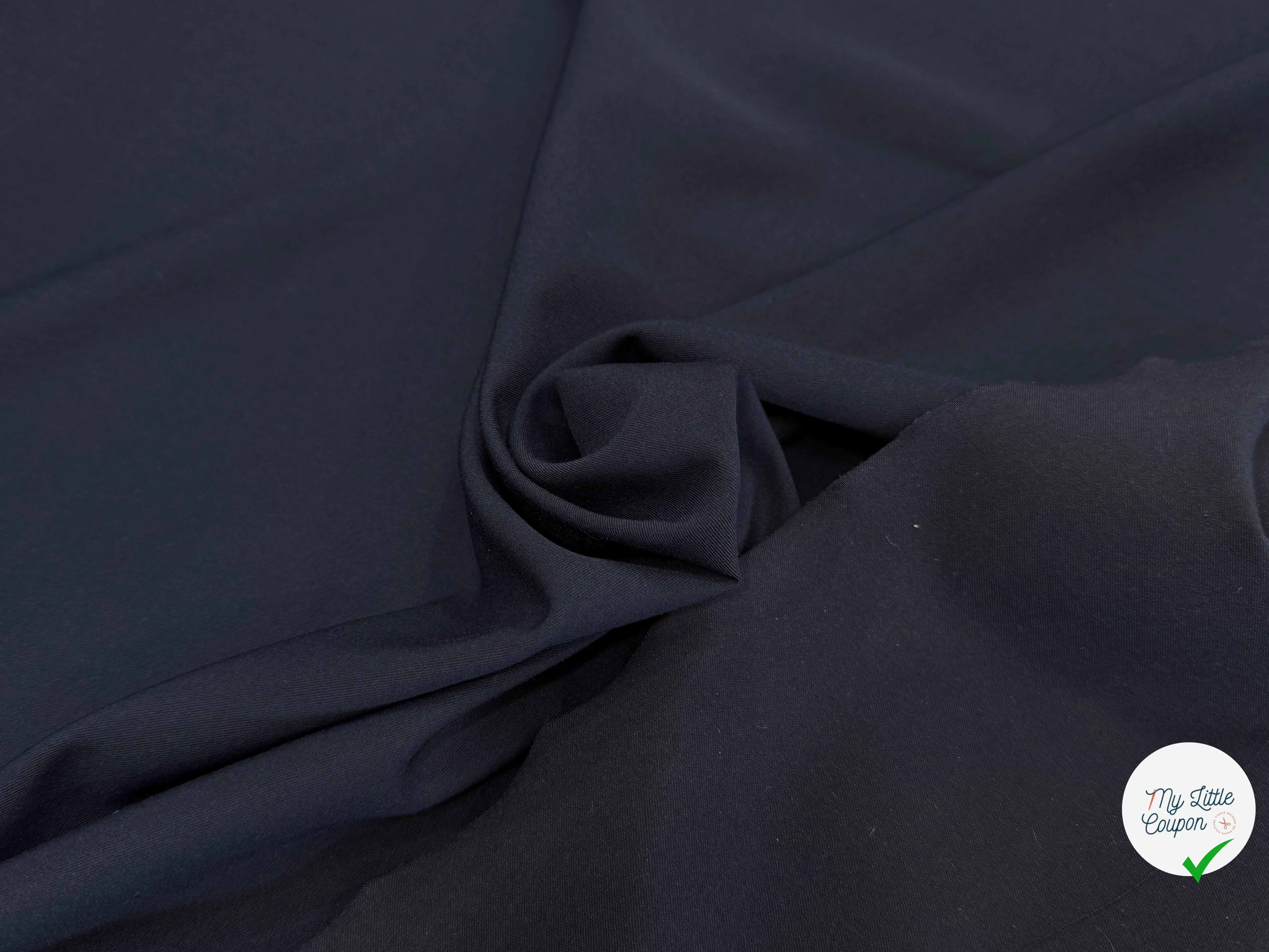 SERGÉ STRETCH BLEU MARINE - My Little Coupon