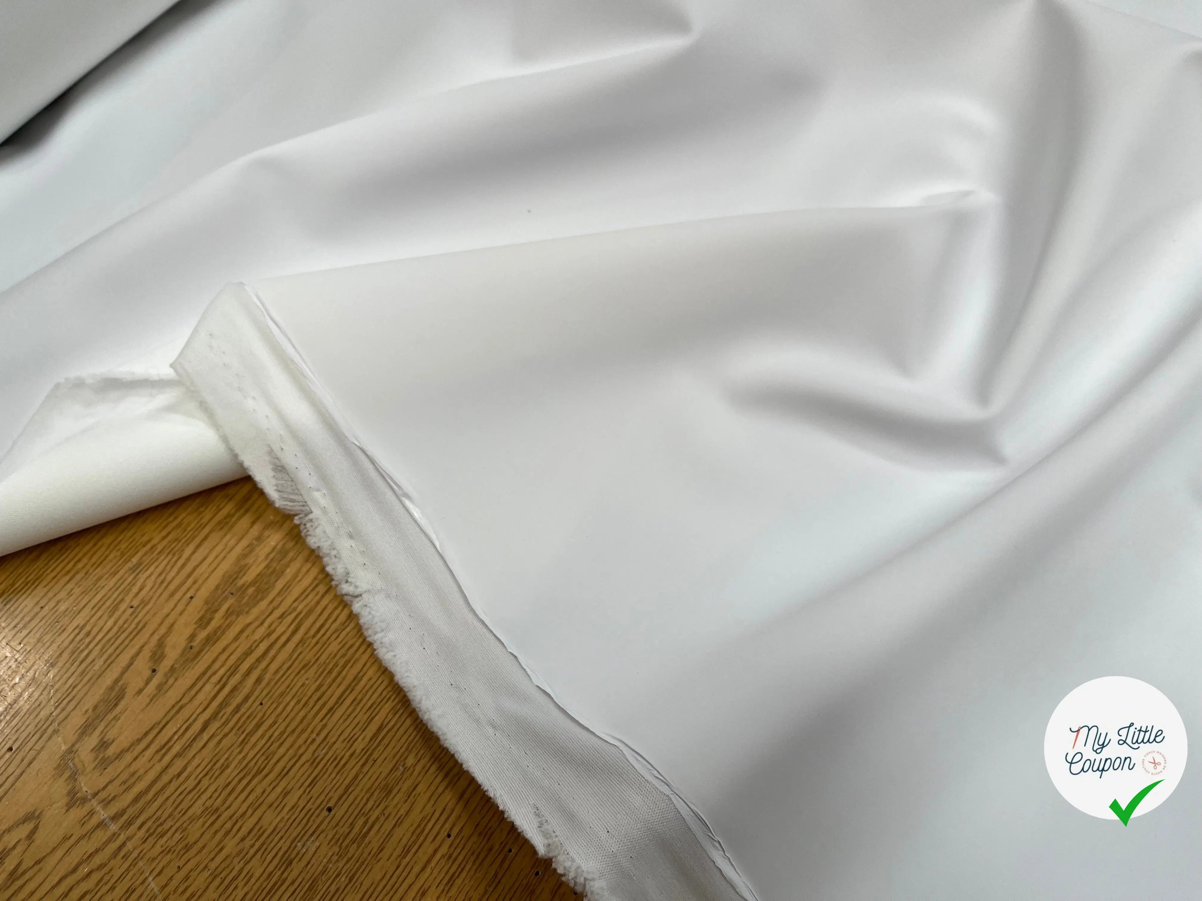 SIMILI CUIR COUTURE BLANC - My Little Coupon