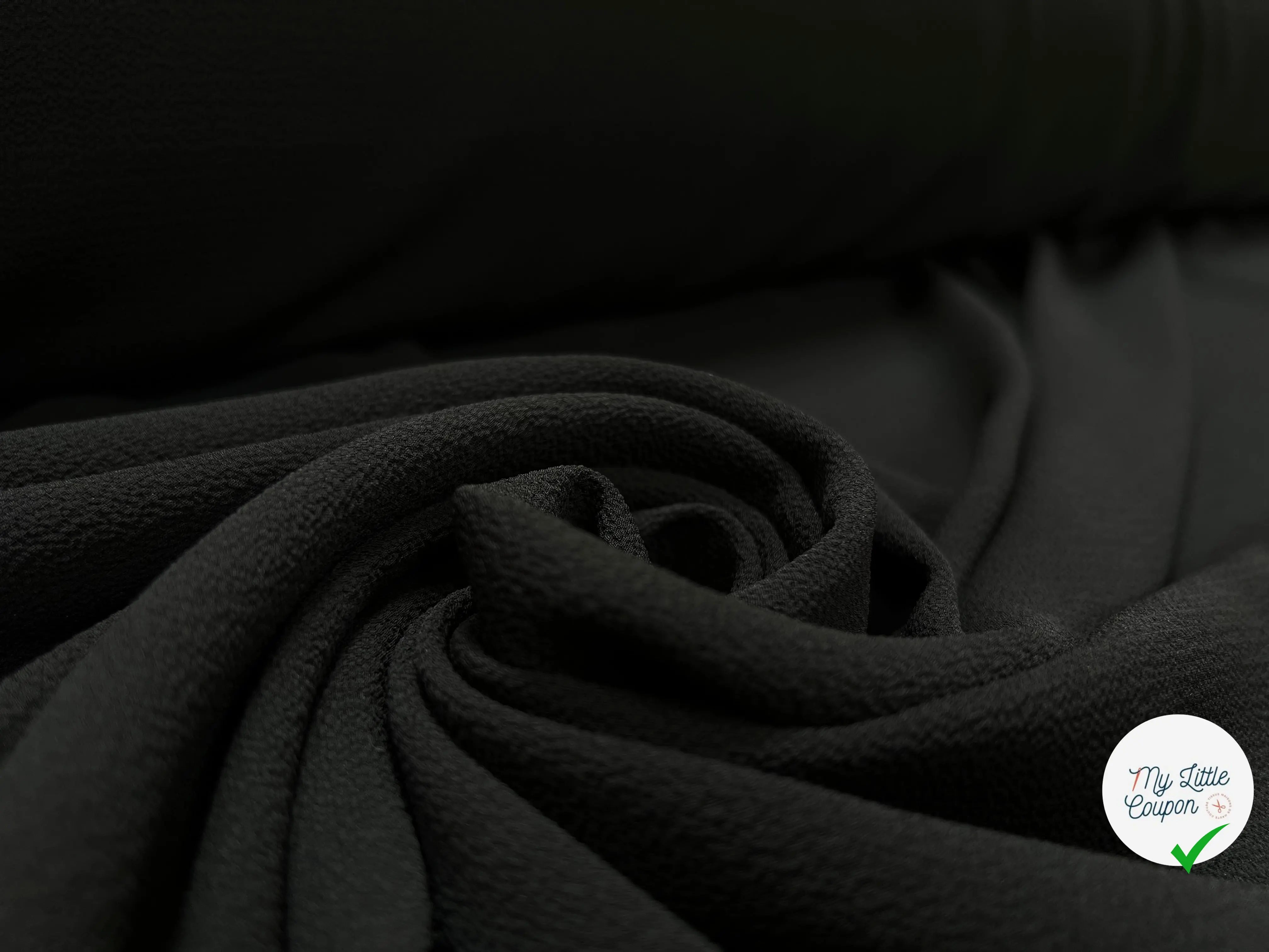 SUMMER CREPE STRETCH NOIR - My Little Coupon