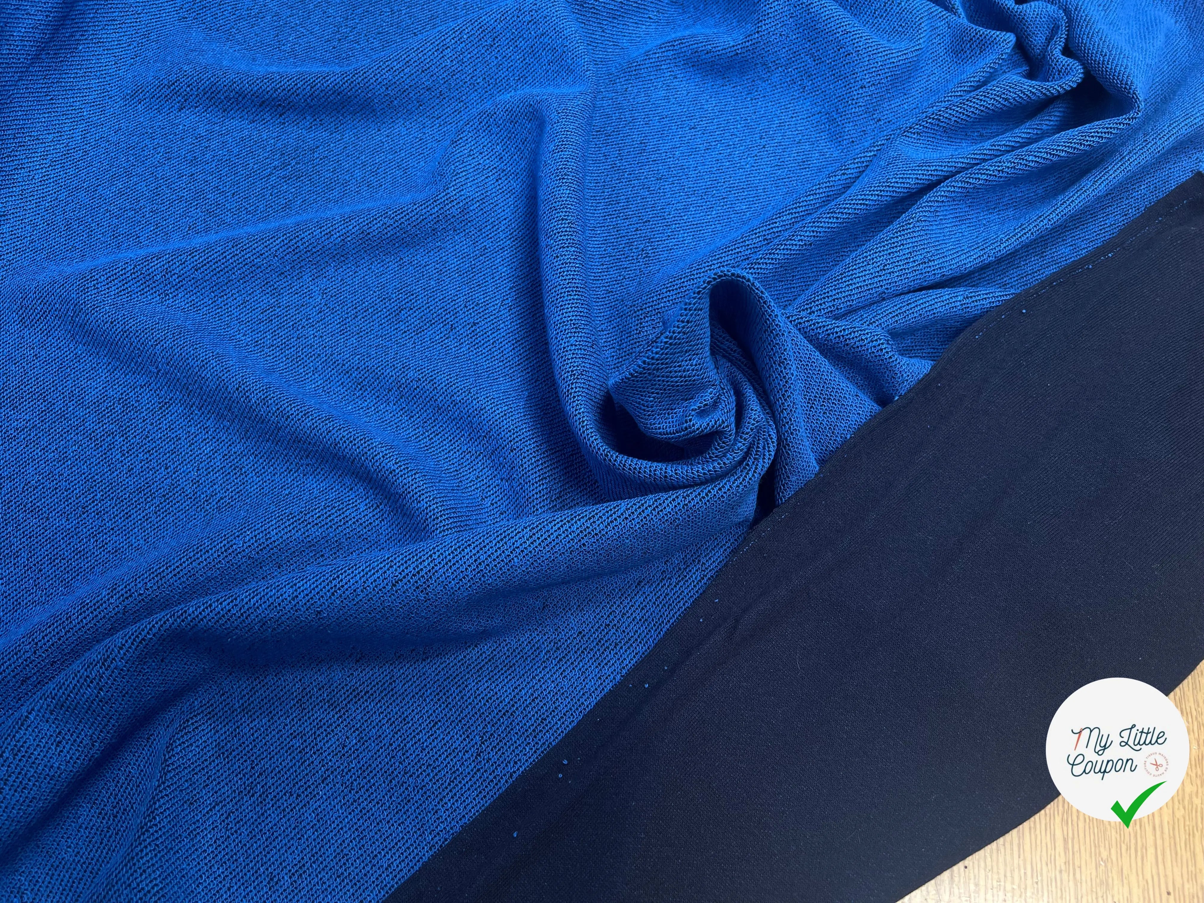 SWEAT TECHNIQUE 64% COTON MADE IN FRANCE MARINE/TURKISH SEA - My Little Coupon