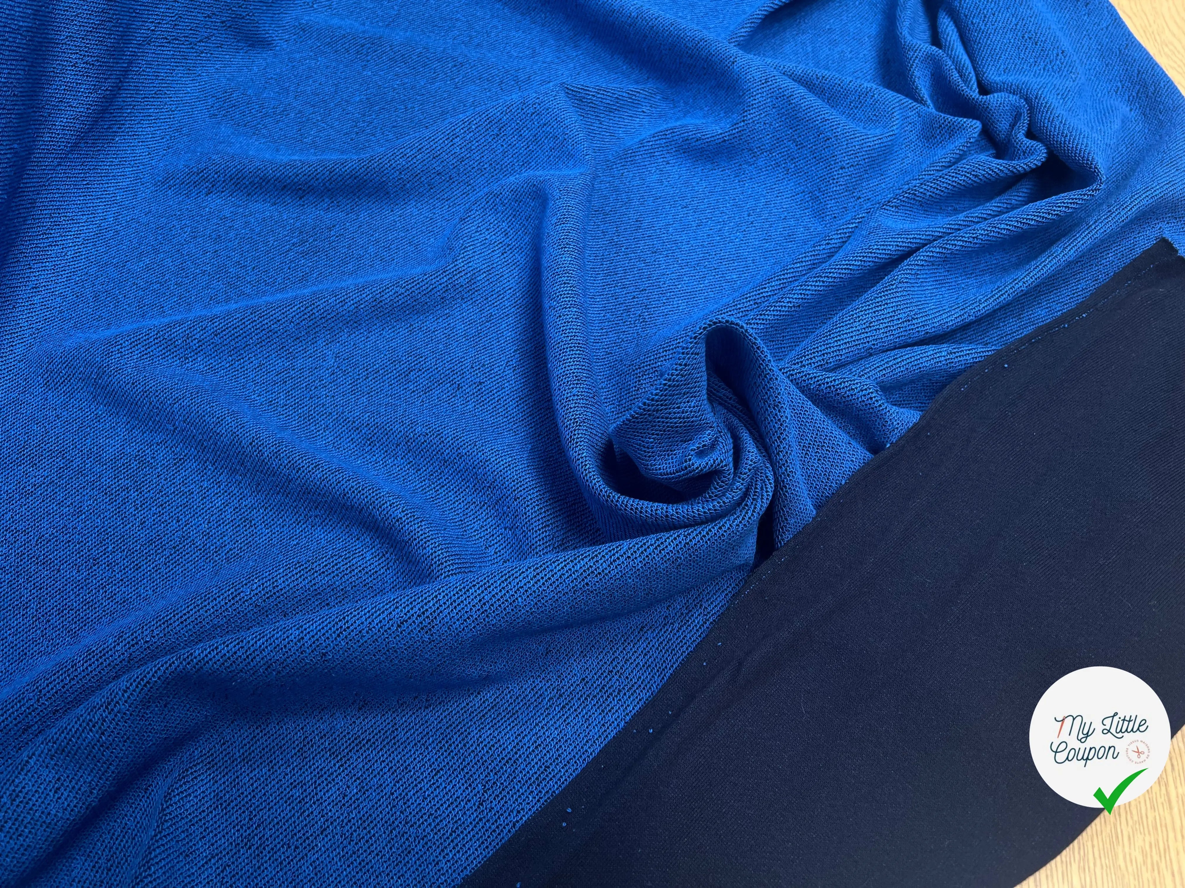 SWEAT TECHNIQUE 64% COTON MADE IN FRANCE MARINE/TURKISH SEA - My Little Coupon