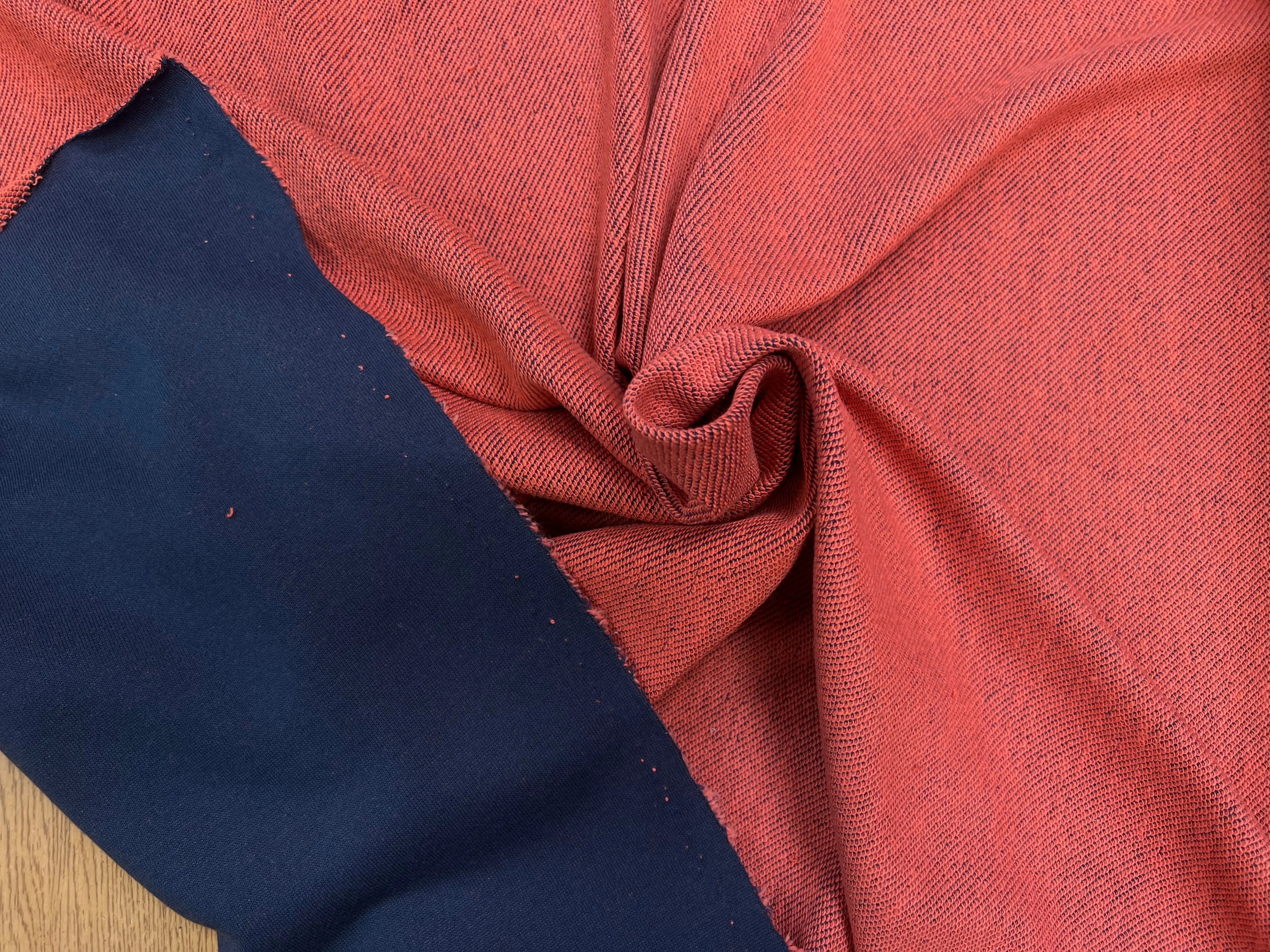 SWEAT TECHNIQUE 64% COTON MADE IN FRANCE NAVY/ORANGE - My Little Coupon