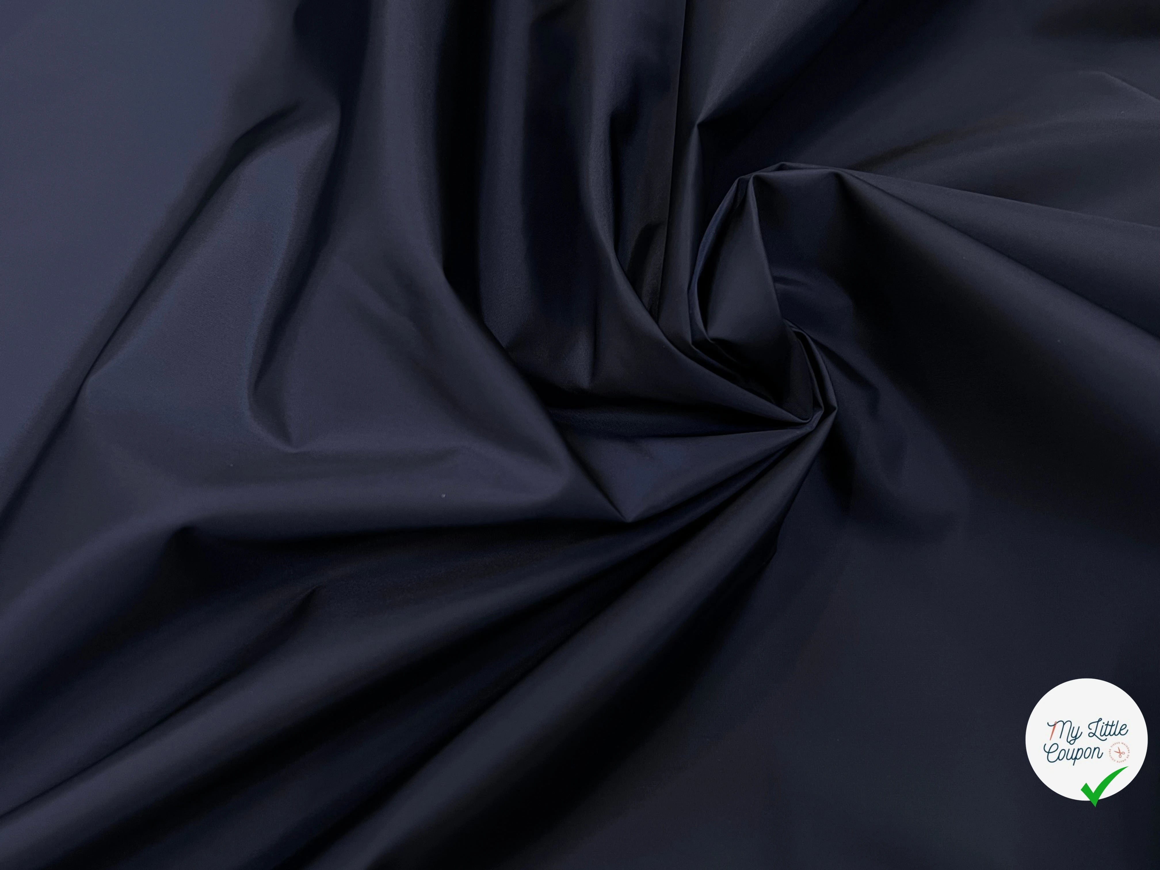 TAFFETAS PARKA BLEU MARINE 153CM - My Little Coupon