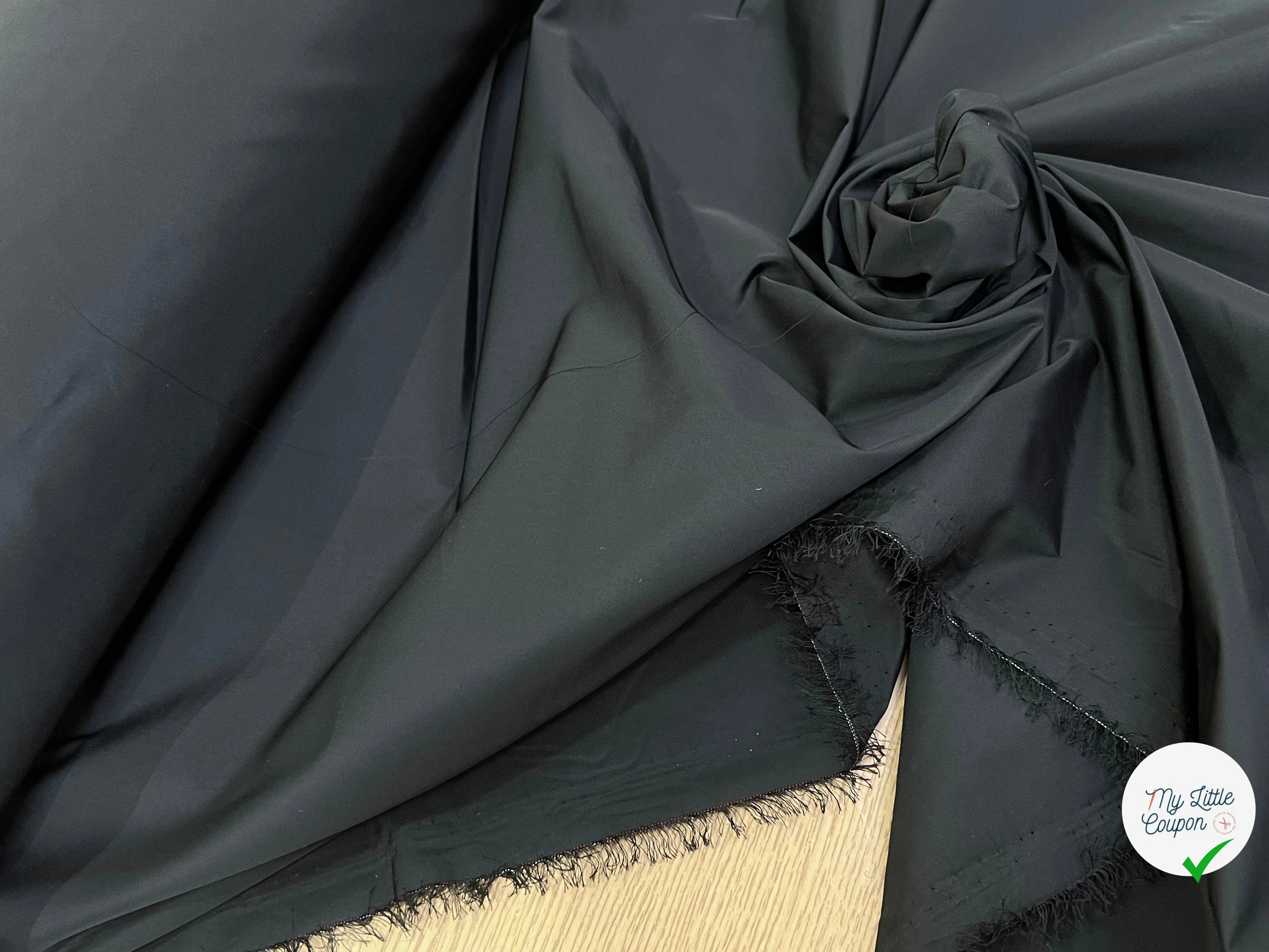 TAFFETAS PARKA IMPERMÉABLE NOIR 110 - My Little Coupon