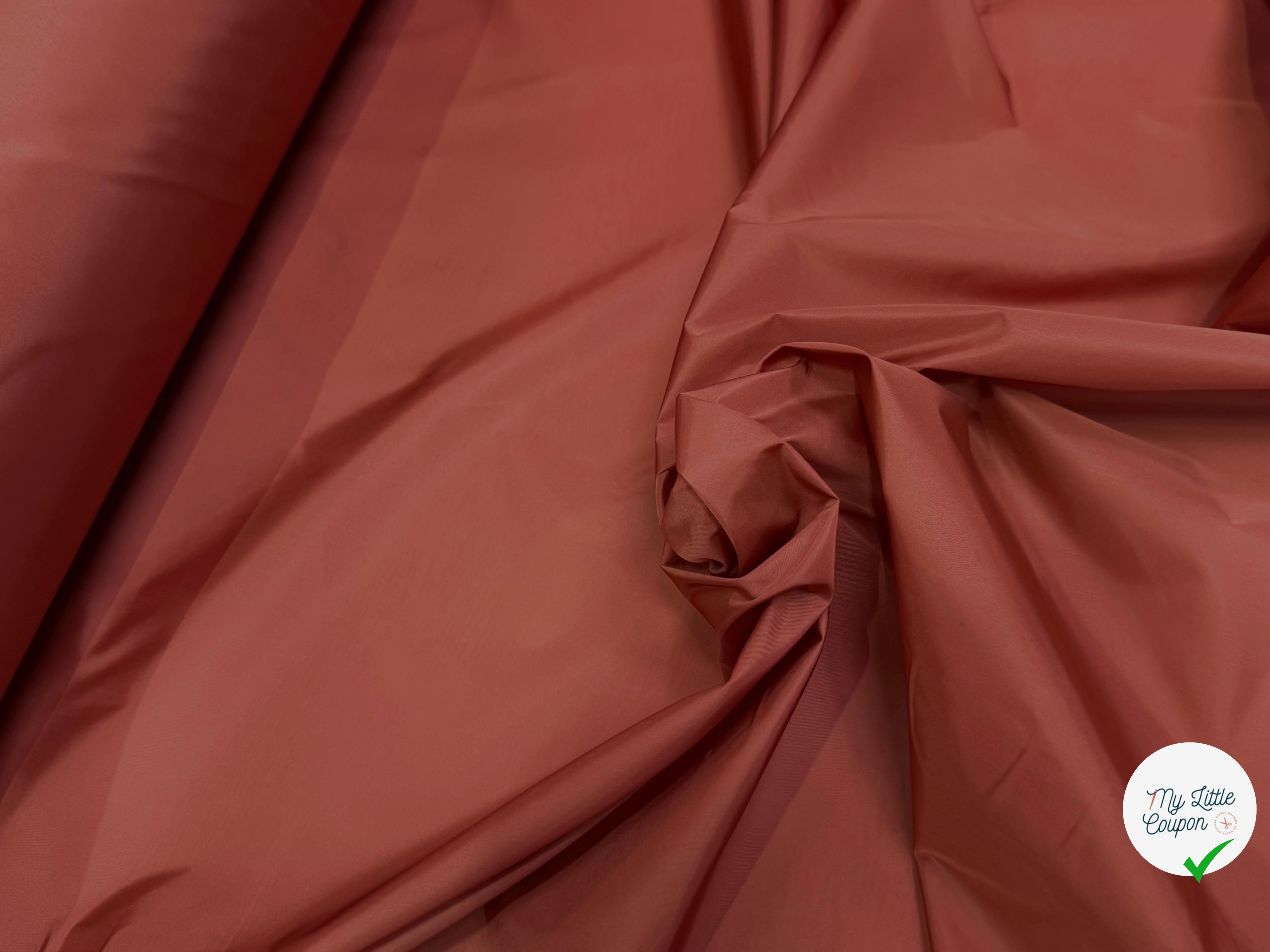 TAFFETAS PARKA LISSE ROUILLE - My Little Coupon