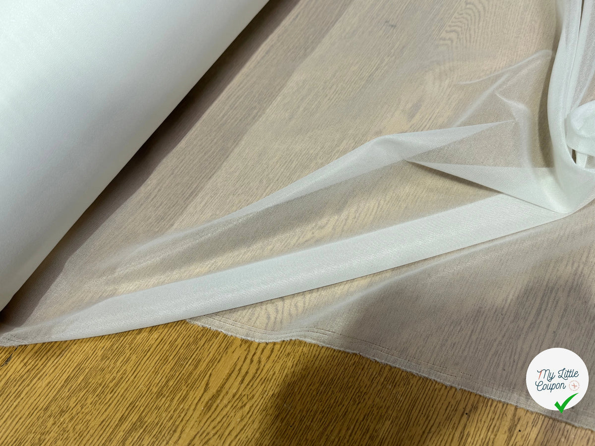 THERMOCOLANT FIN TISSÉ BLANC - My Little Coupon