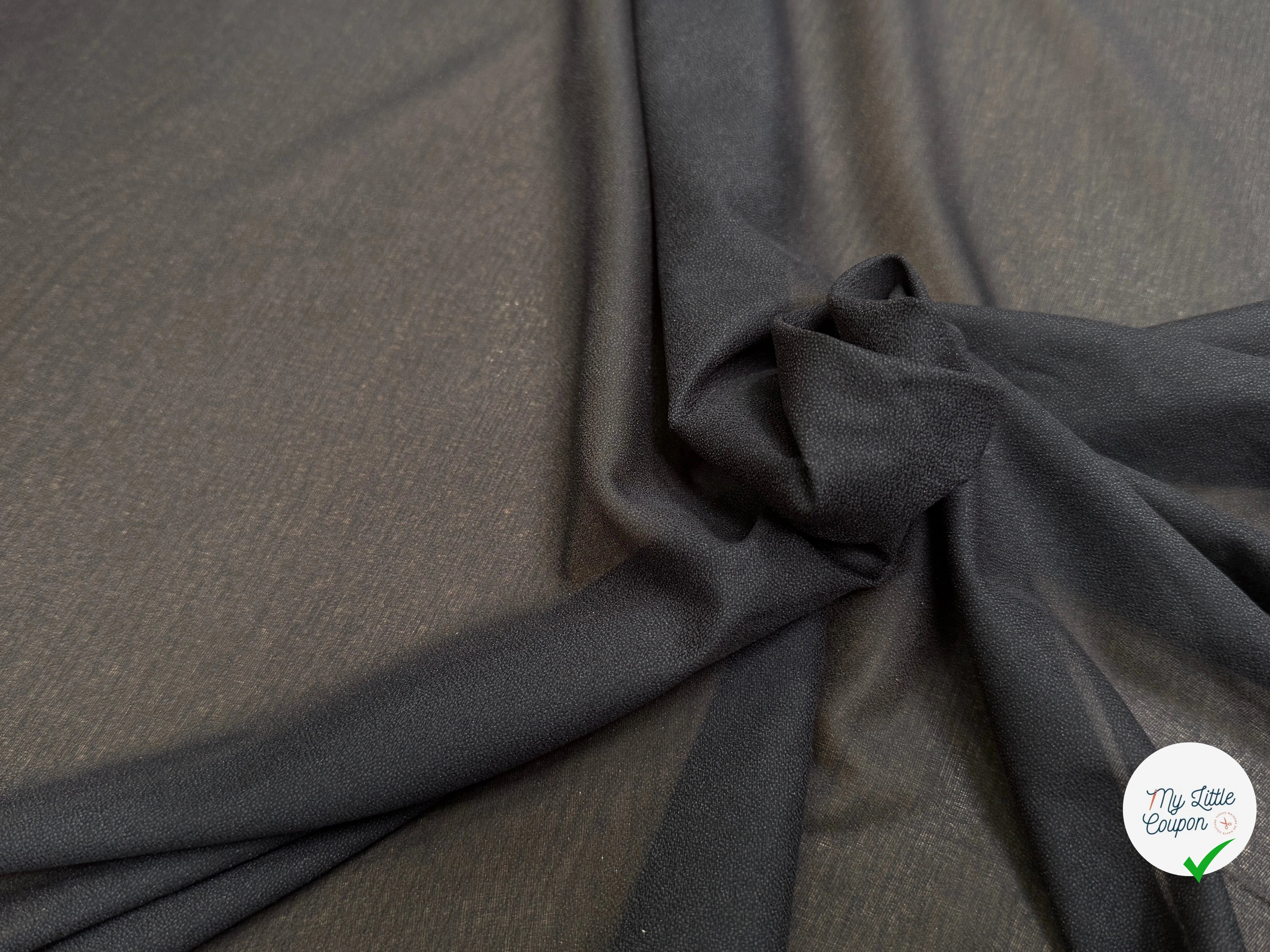 THERMOCOLLANT FIN NOIR À GRAIN MARRONNÉ - My Little Coupon