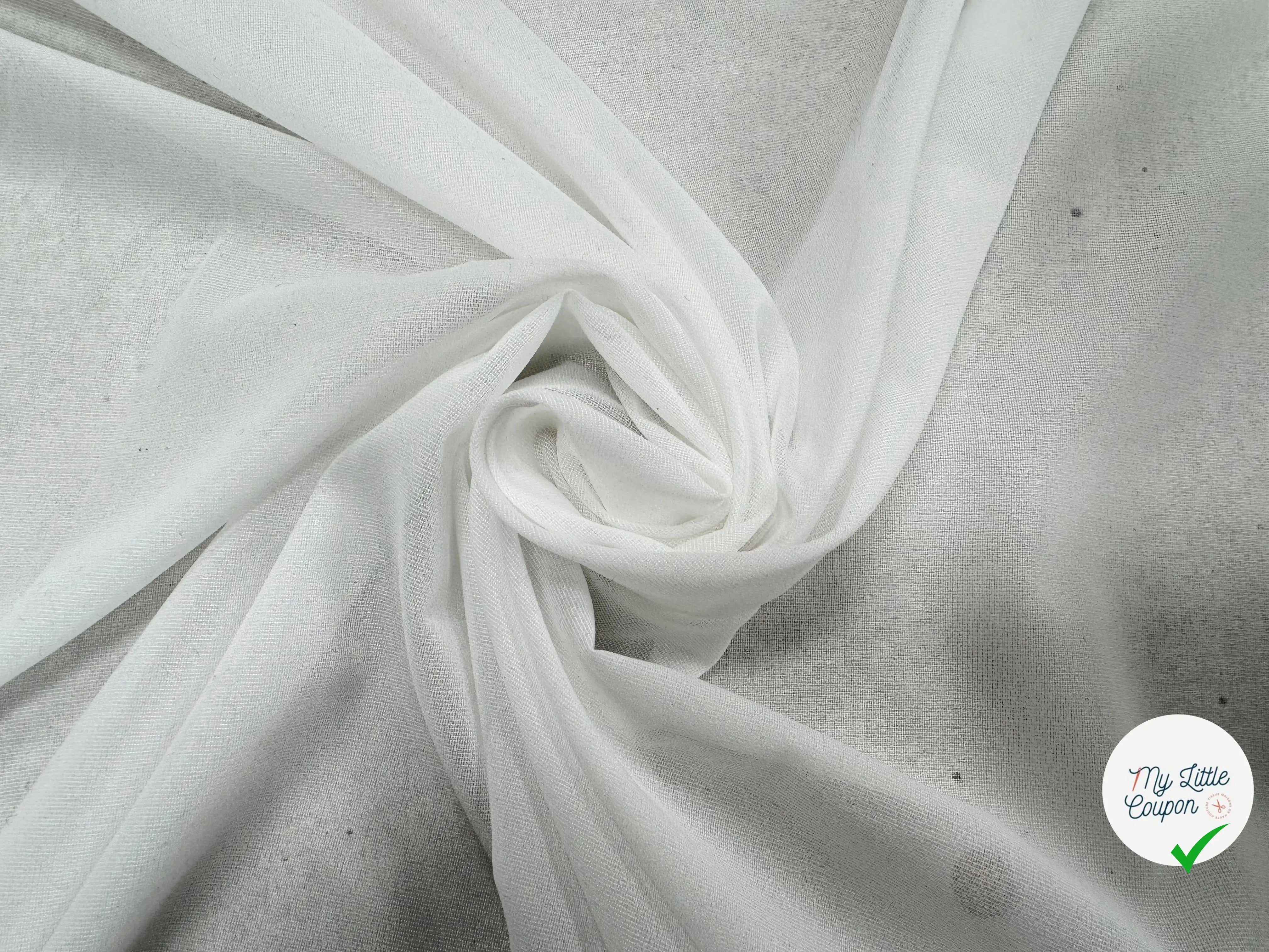 THERMOCOLLANT MAILLE TISSÉ MILKY WHITE - My Little Coupon