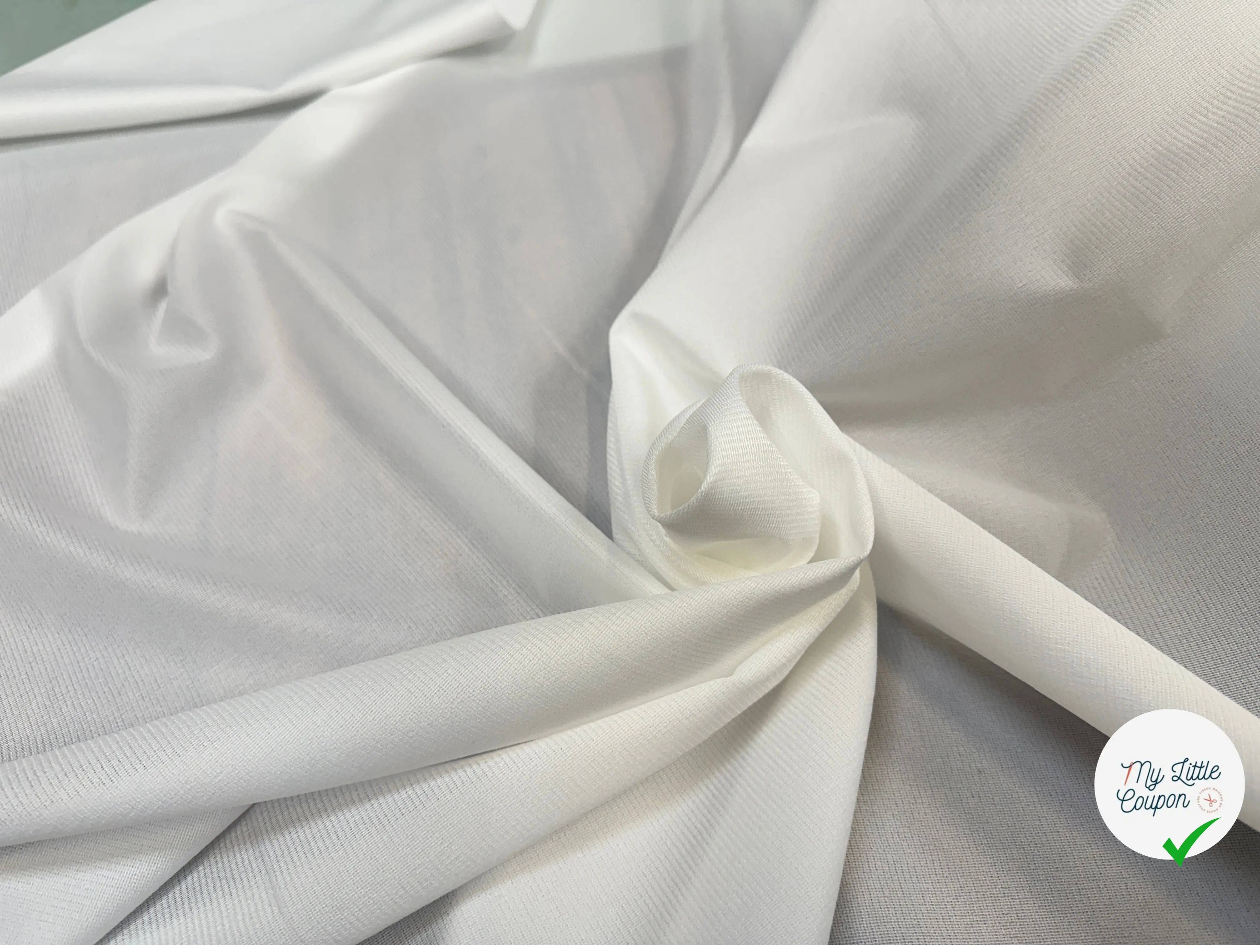 THERMOCOLLANT MAILLE TRICOTÉ BLANC - My Little Coupon