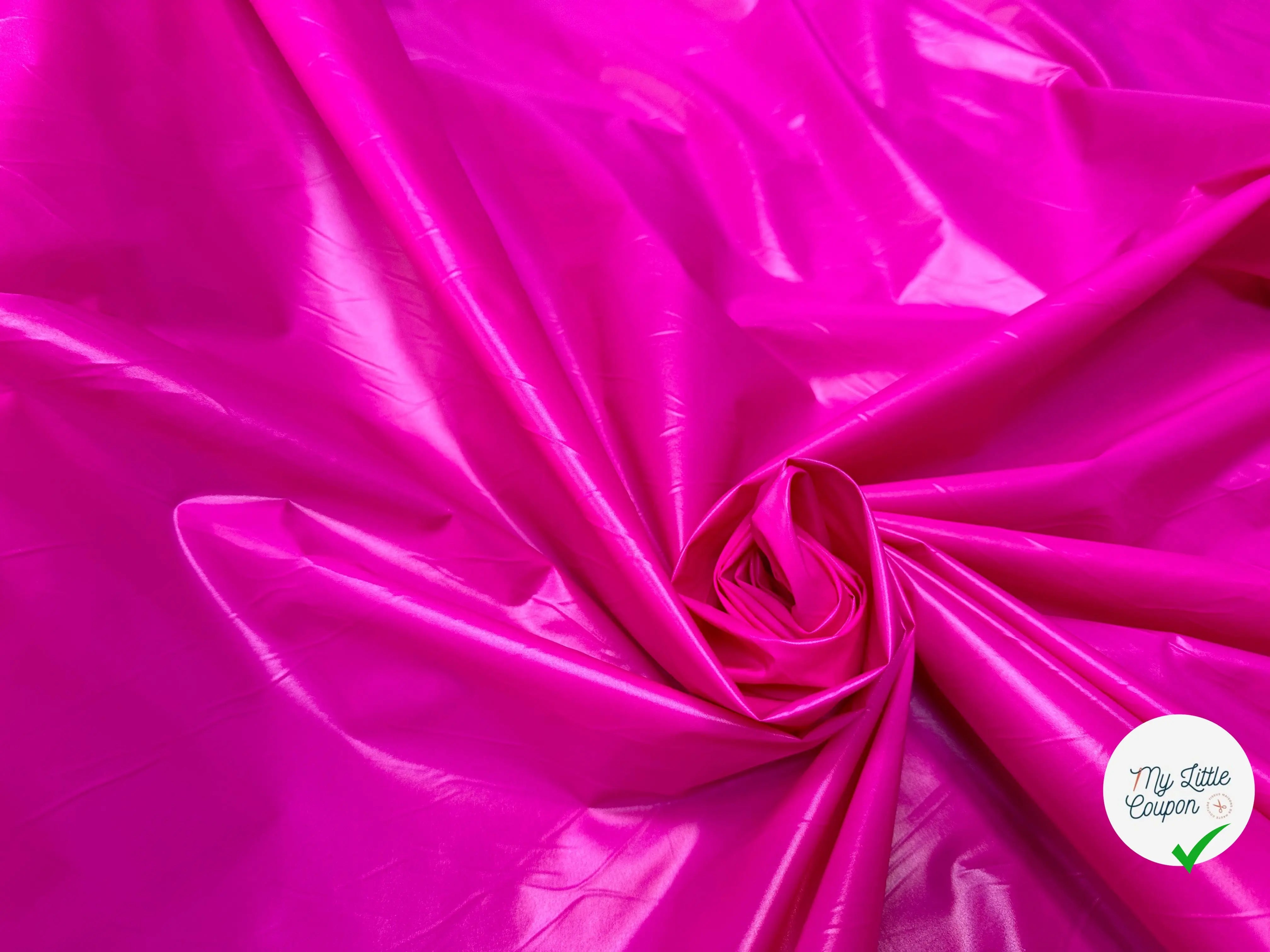 TISSU ANORAK ROSE IMPERMEABLE - My Little Coupon