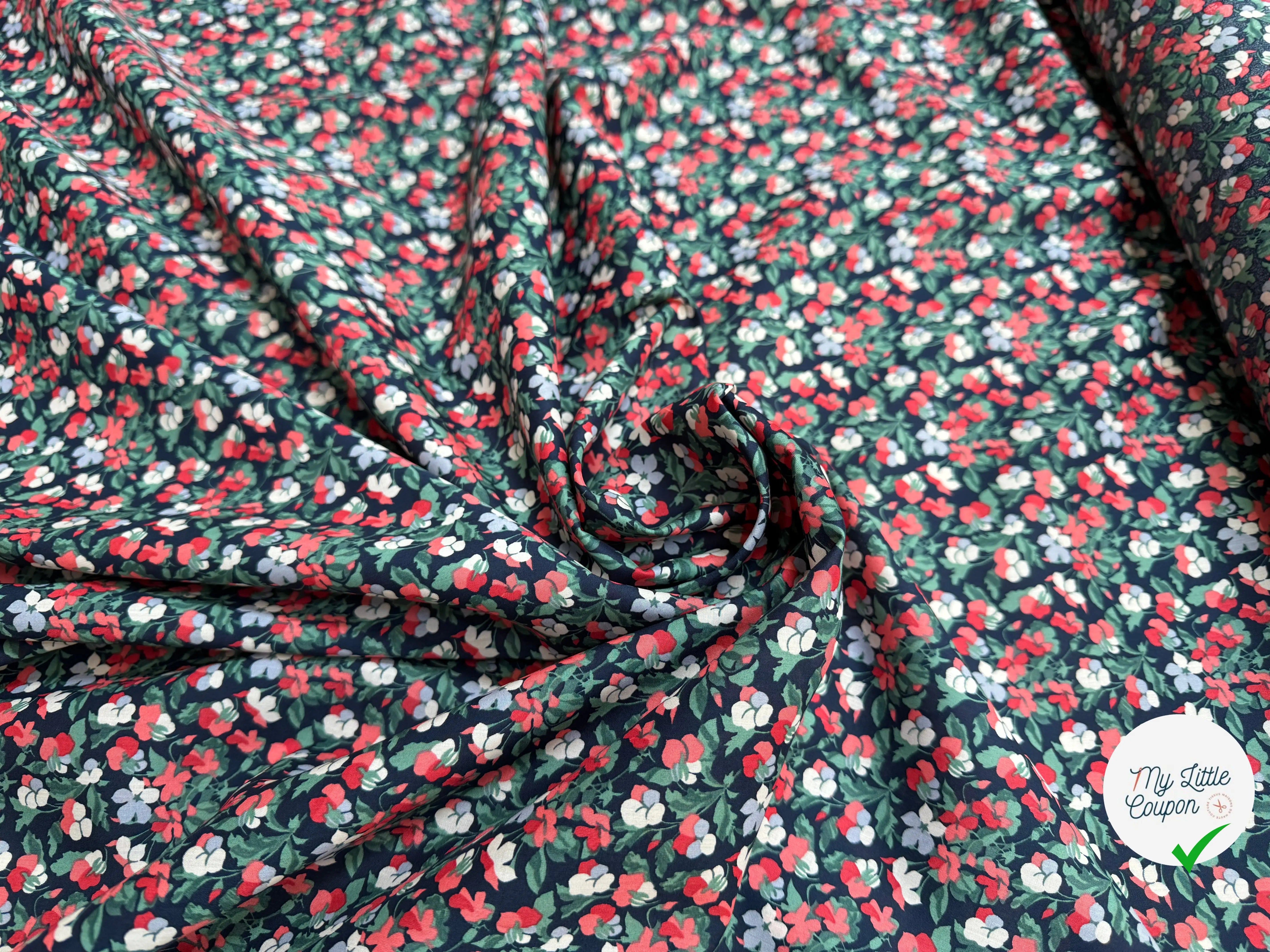 TISSU BATISTE DE COTON PRESTIGIEUSE LONDON - My Little Coupon