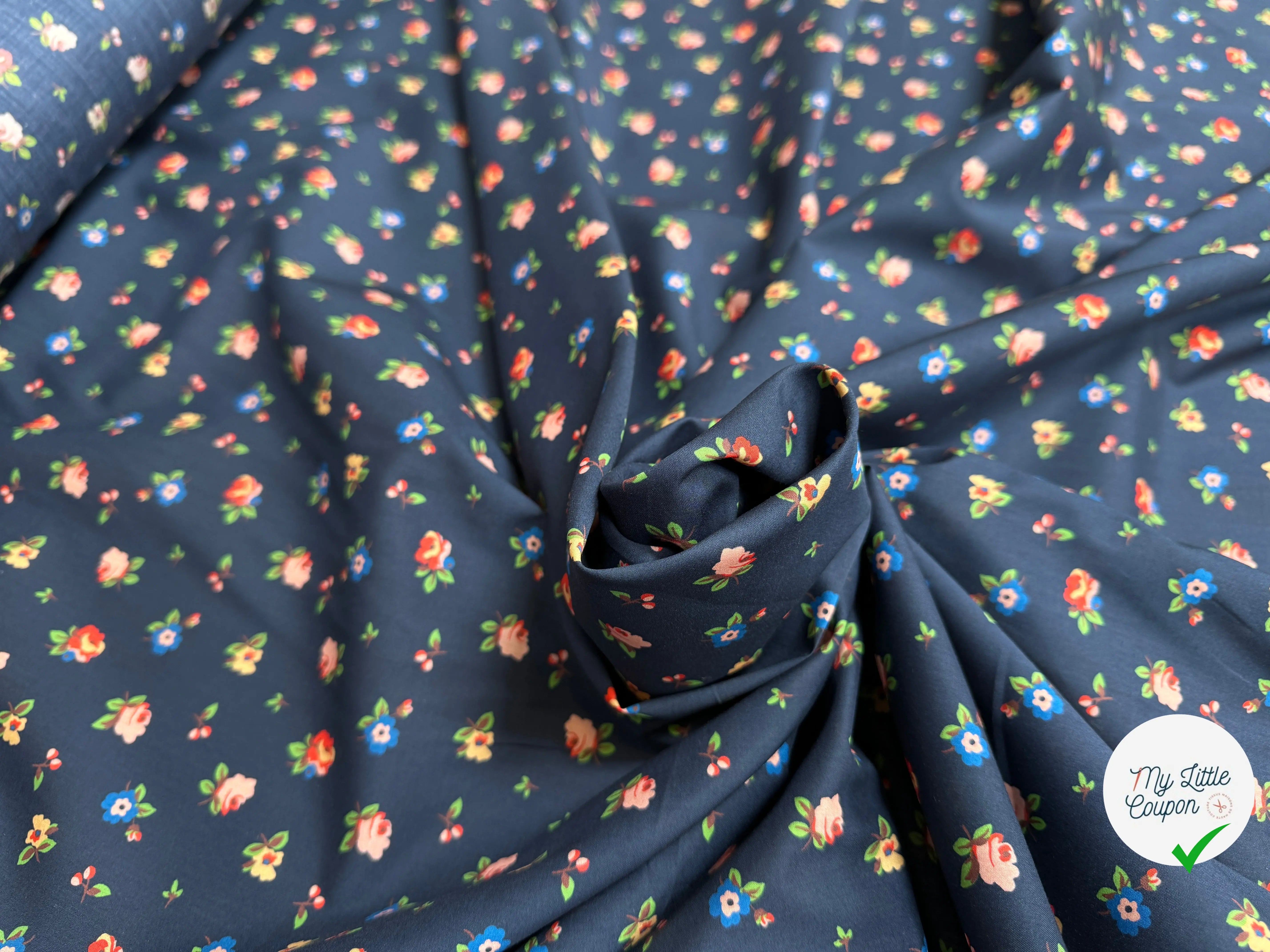 TISSU BATISTE DE COTON PRESTIGIEUSE LONDON - My Little Coupon