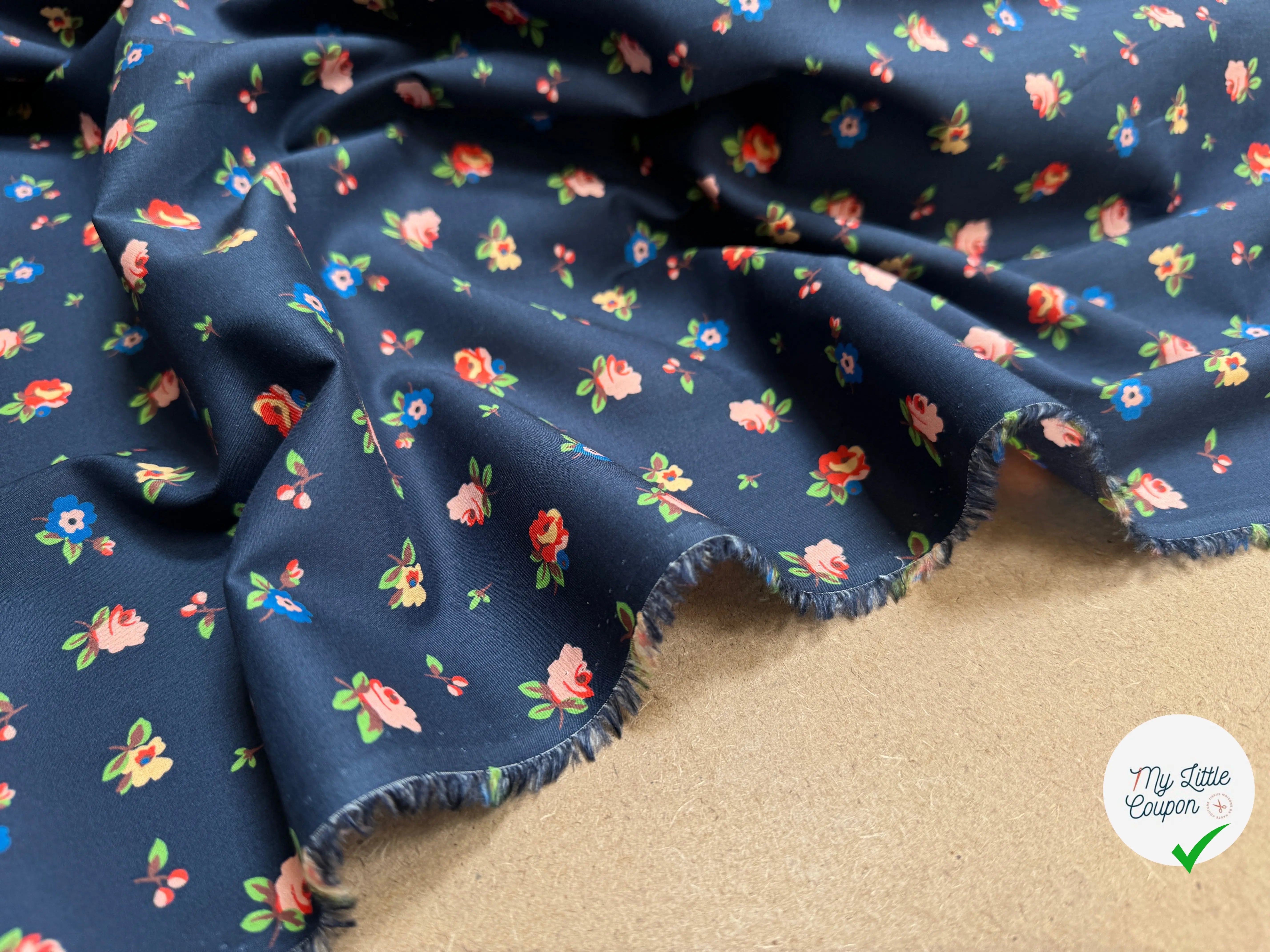 TISSU BATISTE DE COTON PRESTIGIEUSE LONDON - My Little Coupon