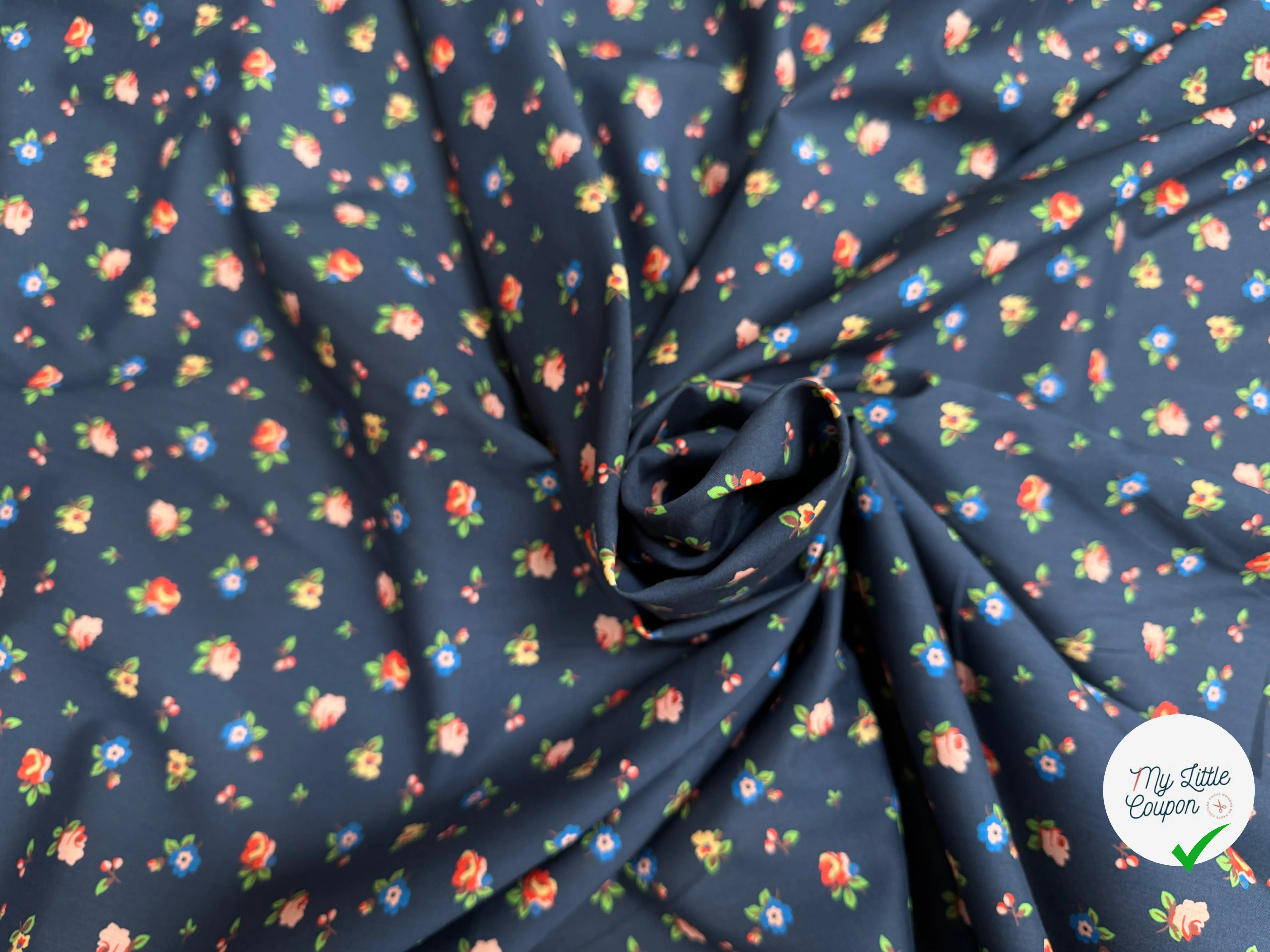 TISSU BATISTE DE COTON PRESTIGIEUSE LONDON - My Little Coupon