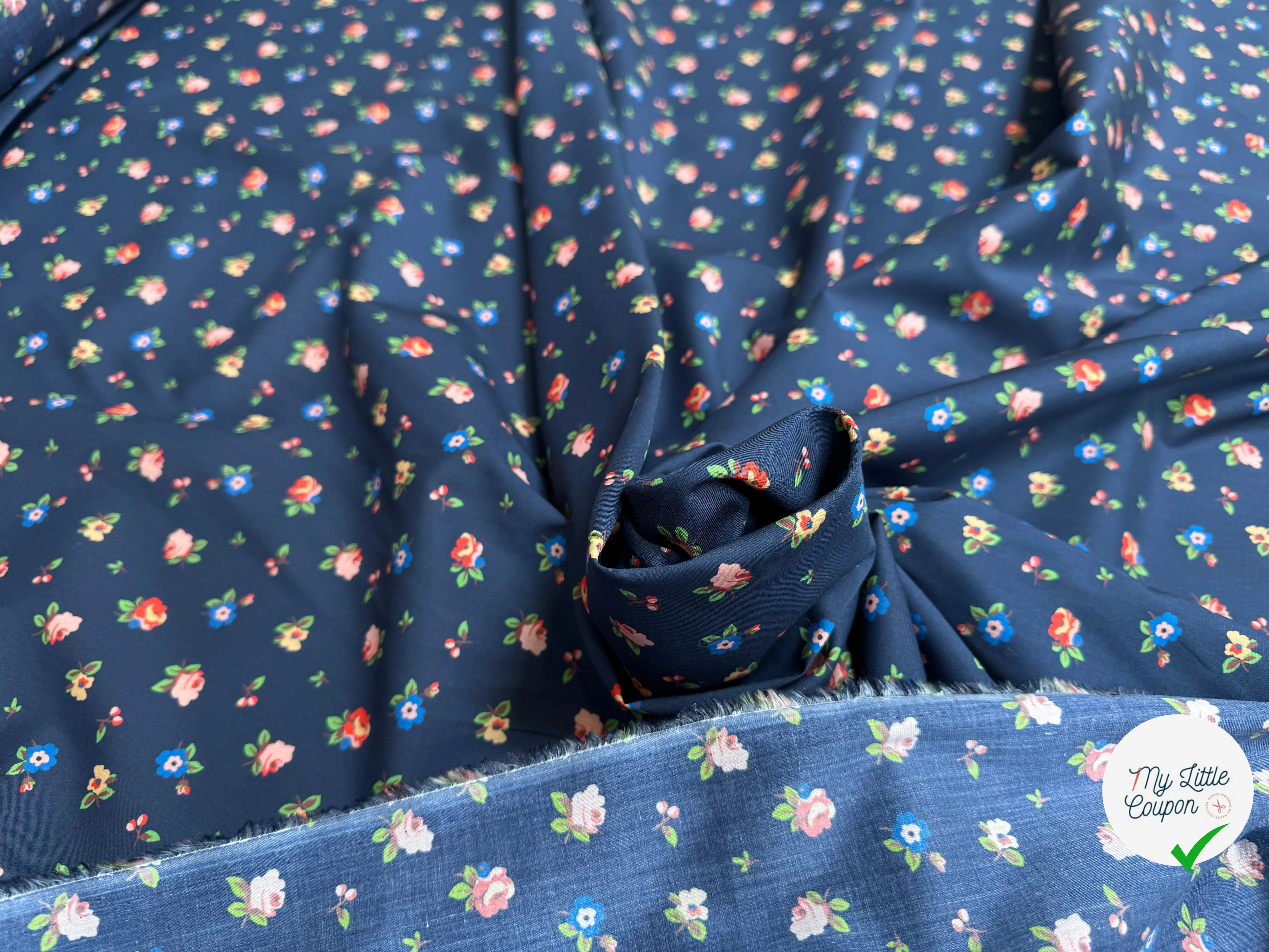 TISSU BATISTE DE COTON PRESTIGIEUSE LONDON - My Little Coupon