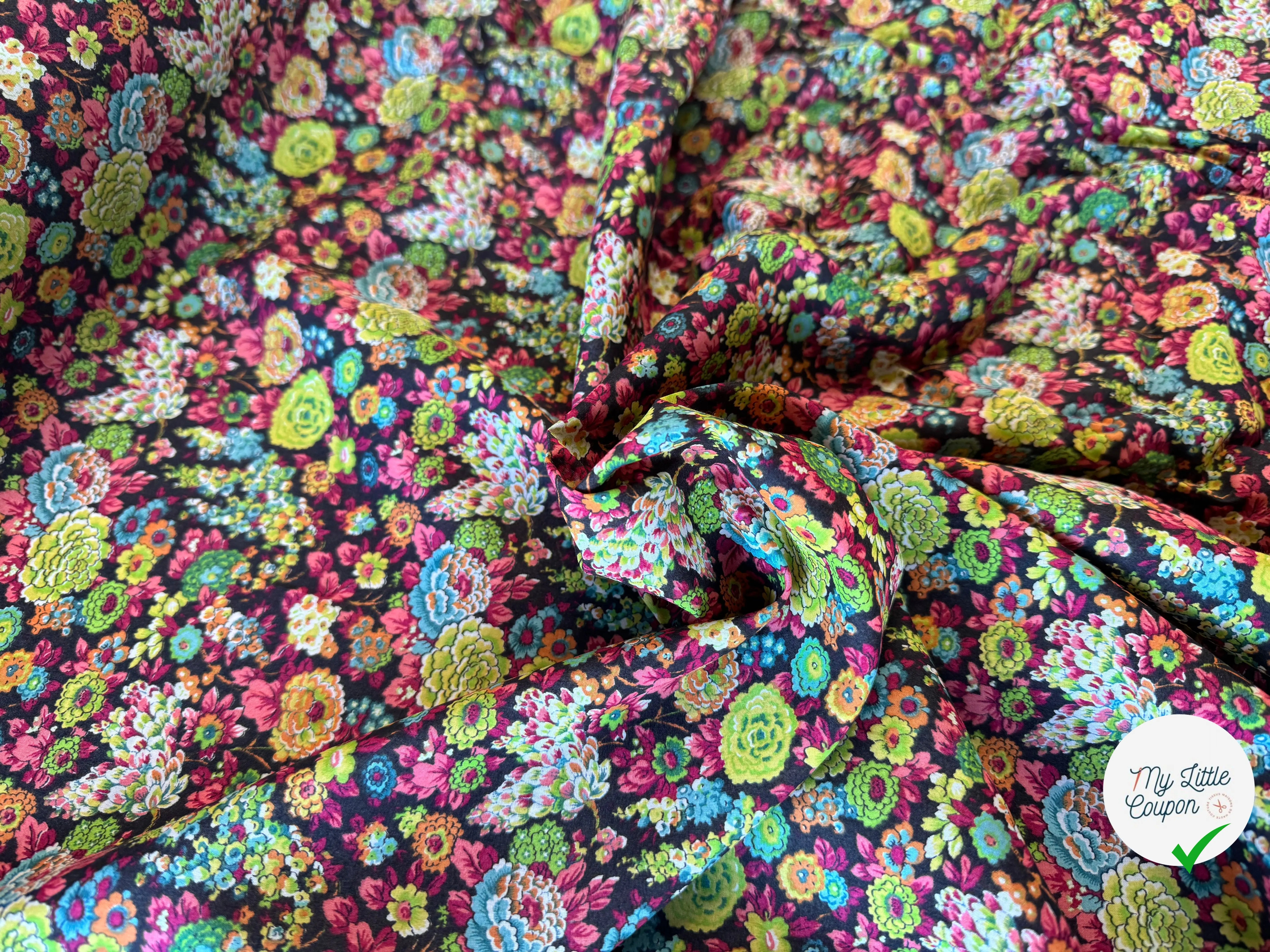 TISSU BATISTE DE COTON PRESTIGIEUSE LONDON - My Little Coupon