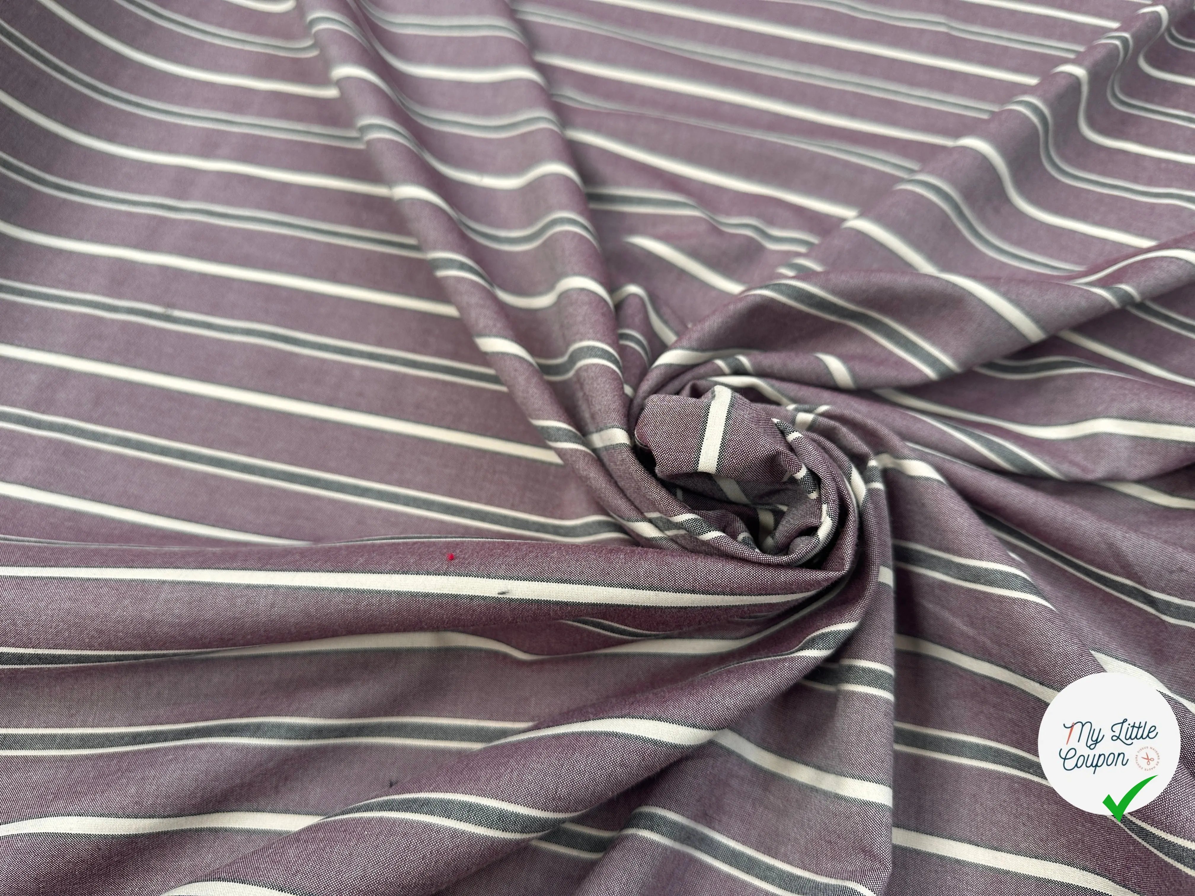 TISSU CHEMISE RAYURES SERTIES MSO