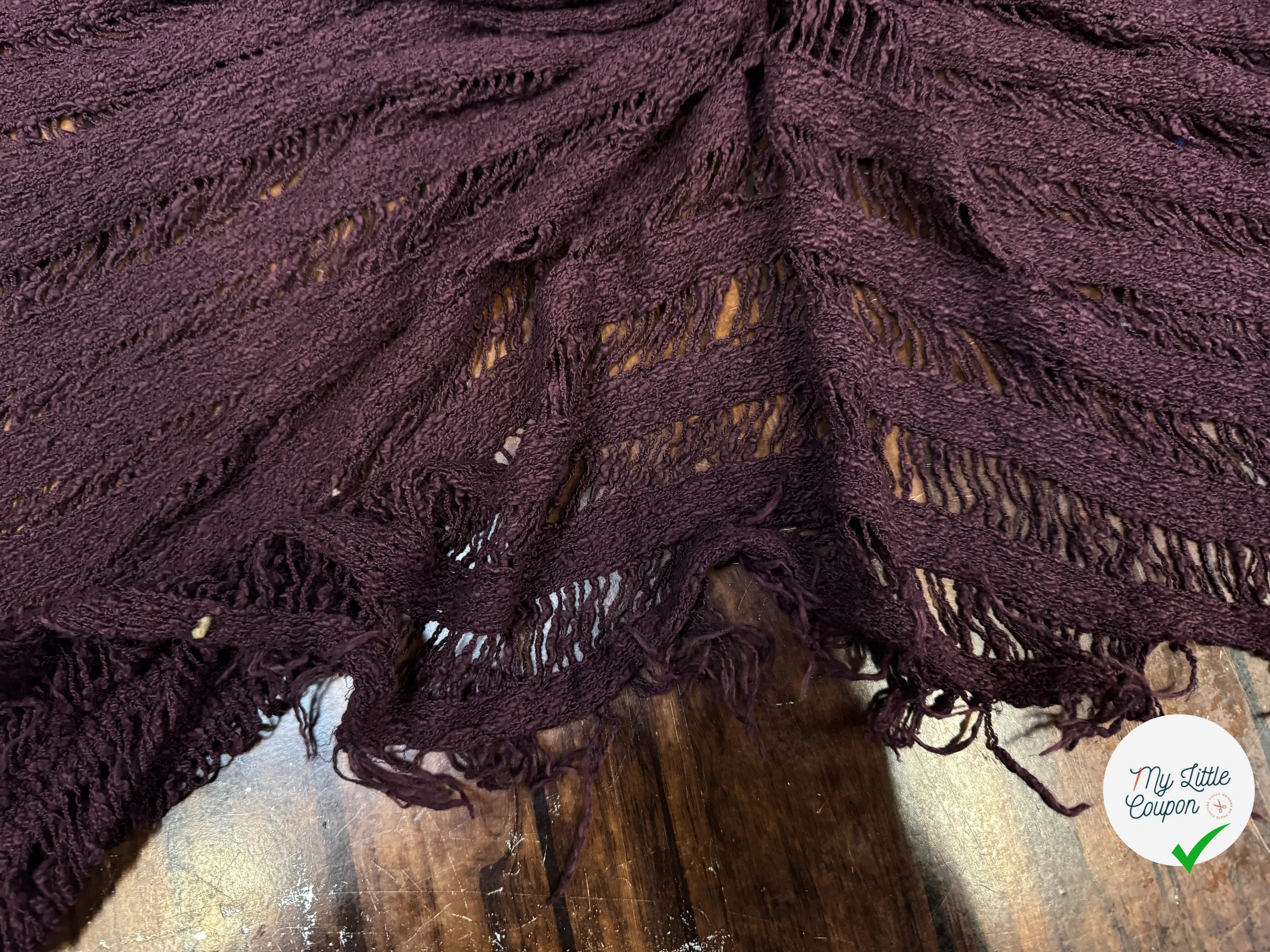 TISSU FILET LIGHT VIOLET - My Little Coupon
