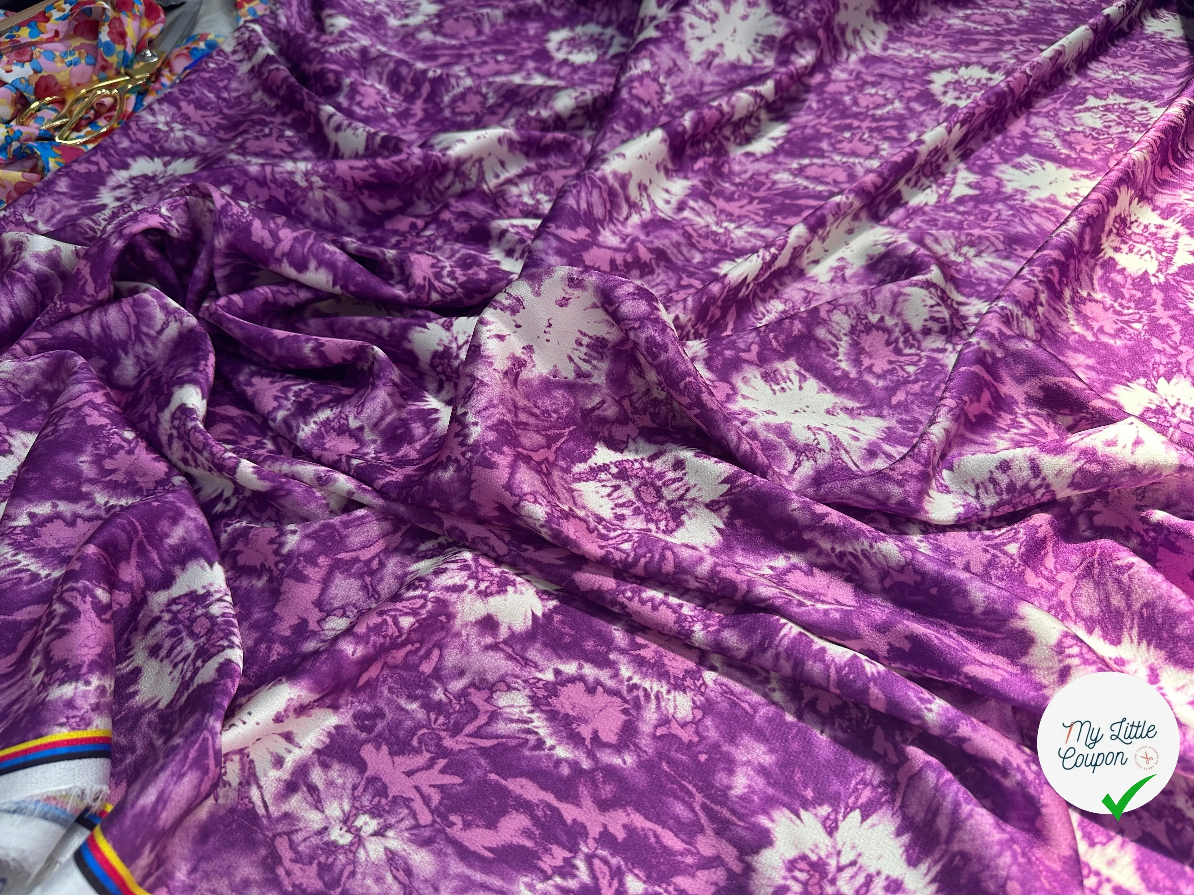 TISSU FLUIDE SAGOL TRIP PEAU D'ANGE - My Little Coupon