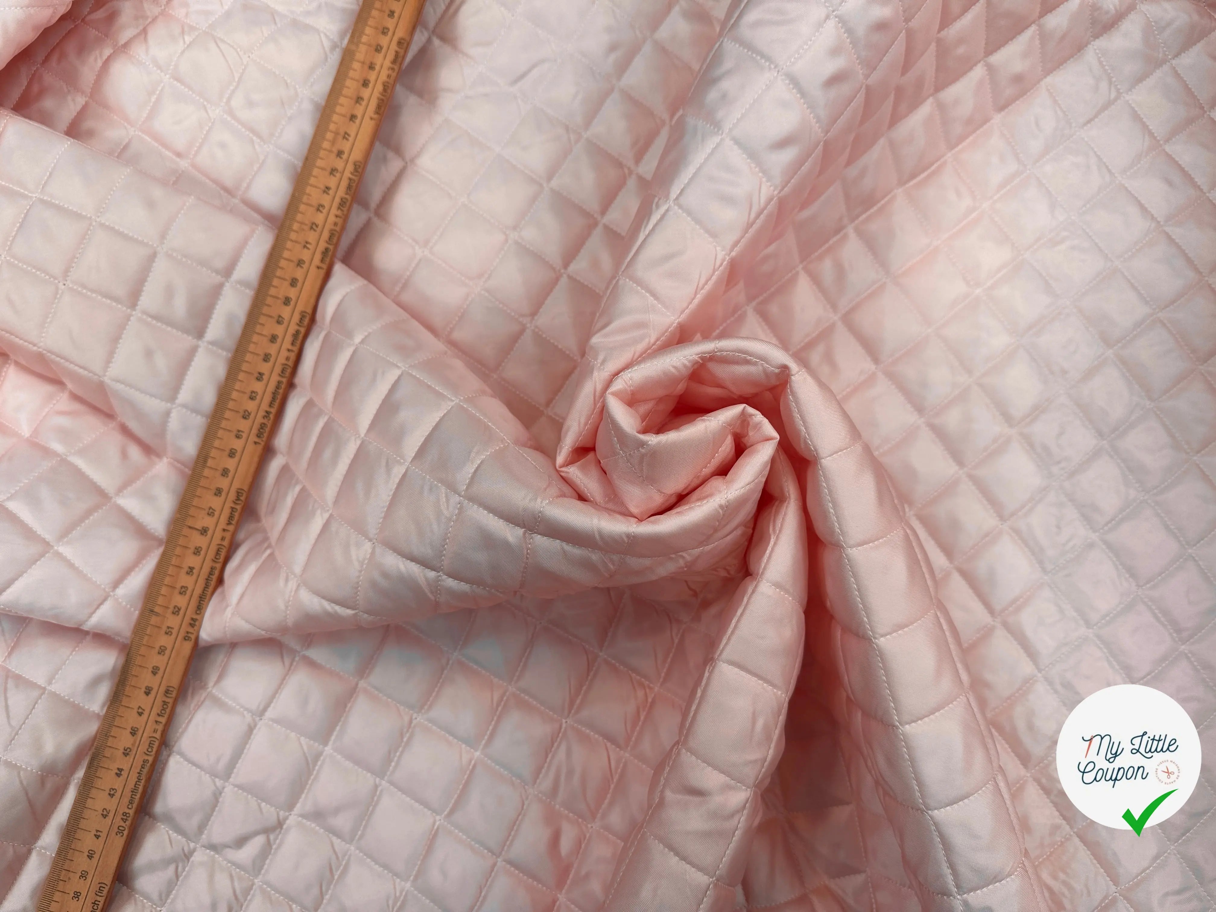 TISSU MATELASSÉ DOUDOUNE CHIC MATELASSAGE FRANÇAIS SIMPLE FACE - My Little Coupon