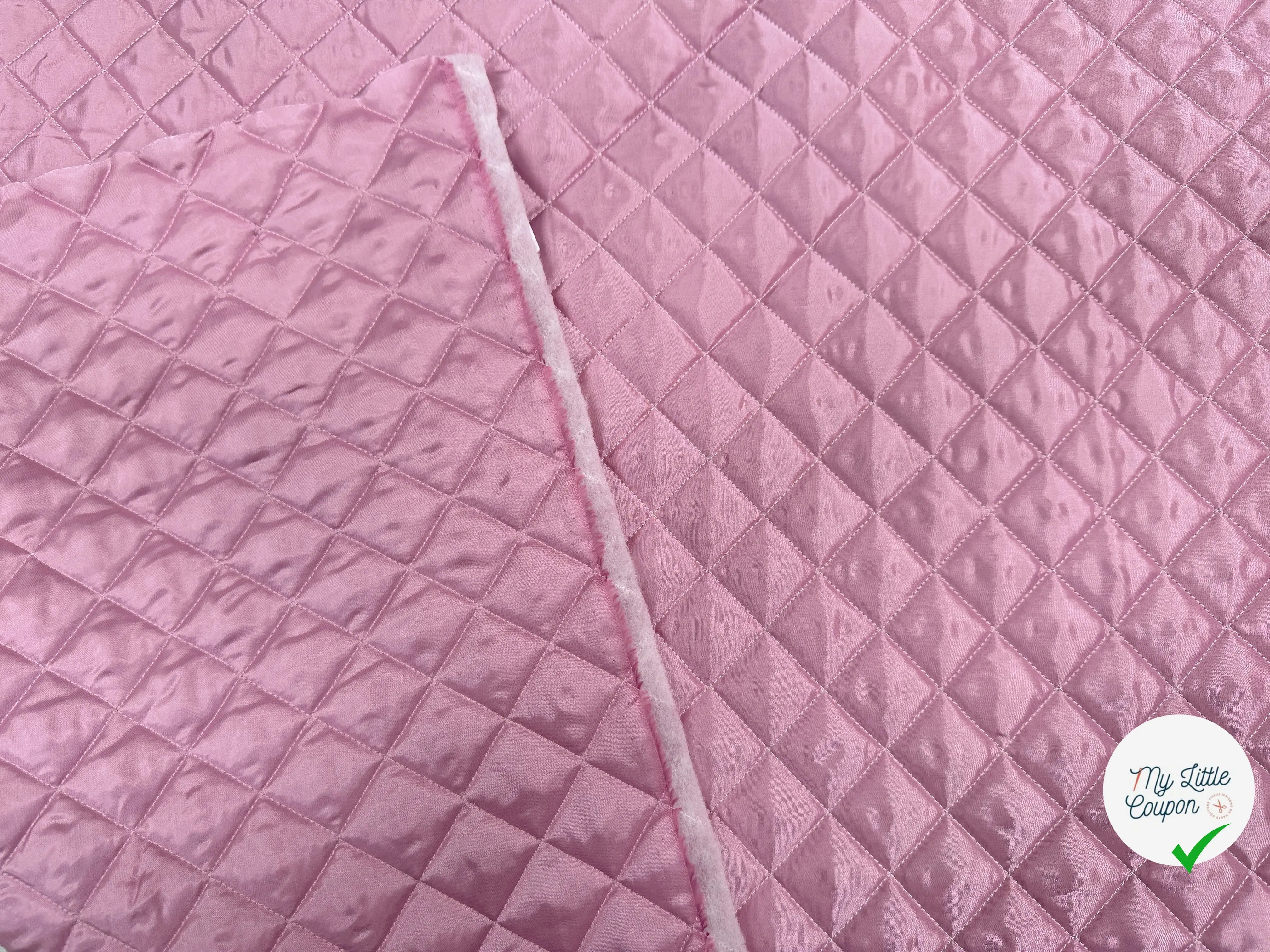 TISSU MATELASSÉ DOUDOUNE DOUBLE FACE CHIC MATELASSAGE FRANÇAIS - My Little Coupon