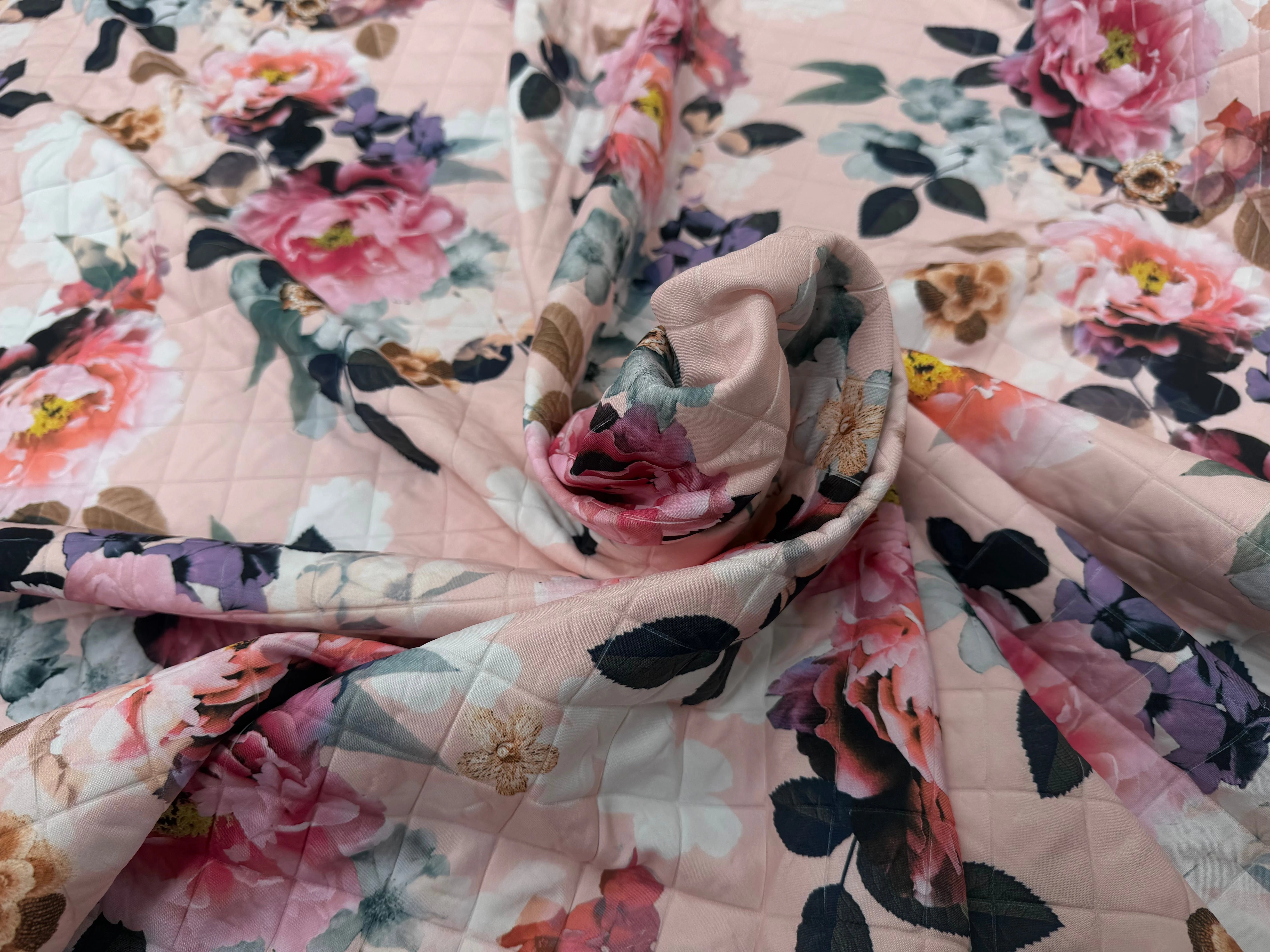 TISSU MATELASSÉ SIMPLE FACE IMPRIMÉ 6 - My Little Coupon