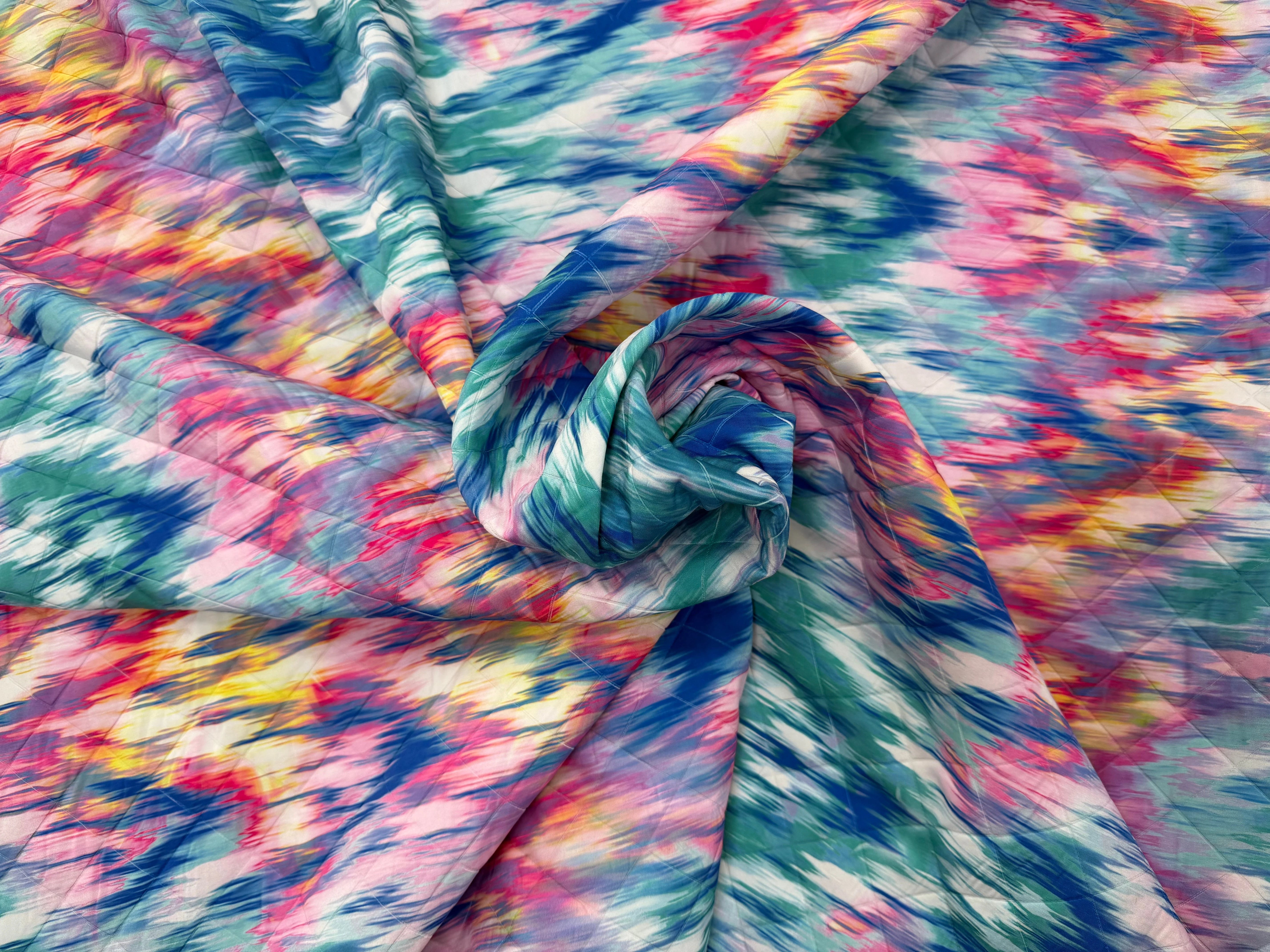 TISSU MATELASSÉ SIMPLE FACE IMPRIMÉ 9 - My Little Coupon