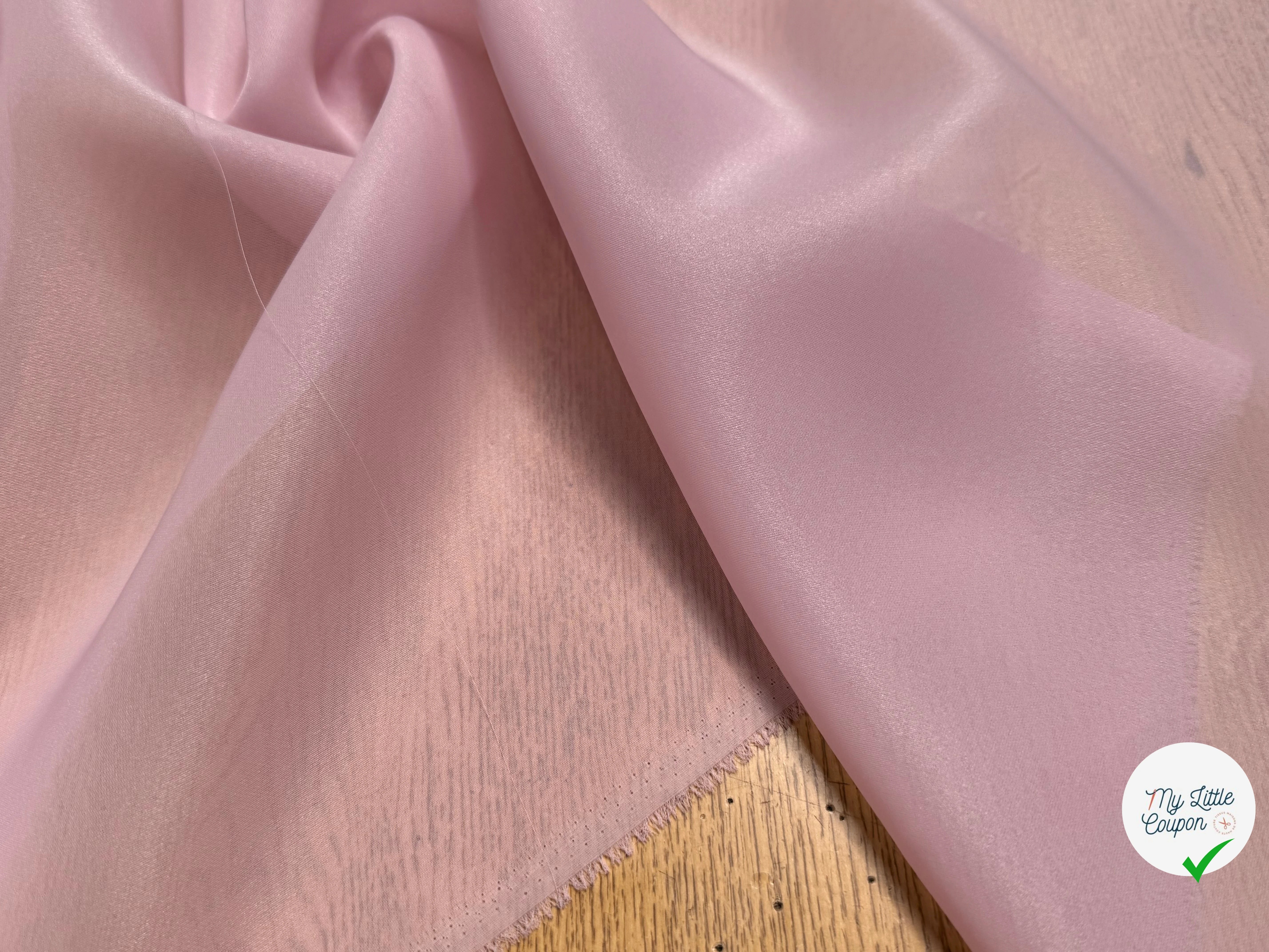 TISSU ORGANZA ROSY - My Little Coupon