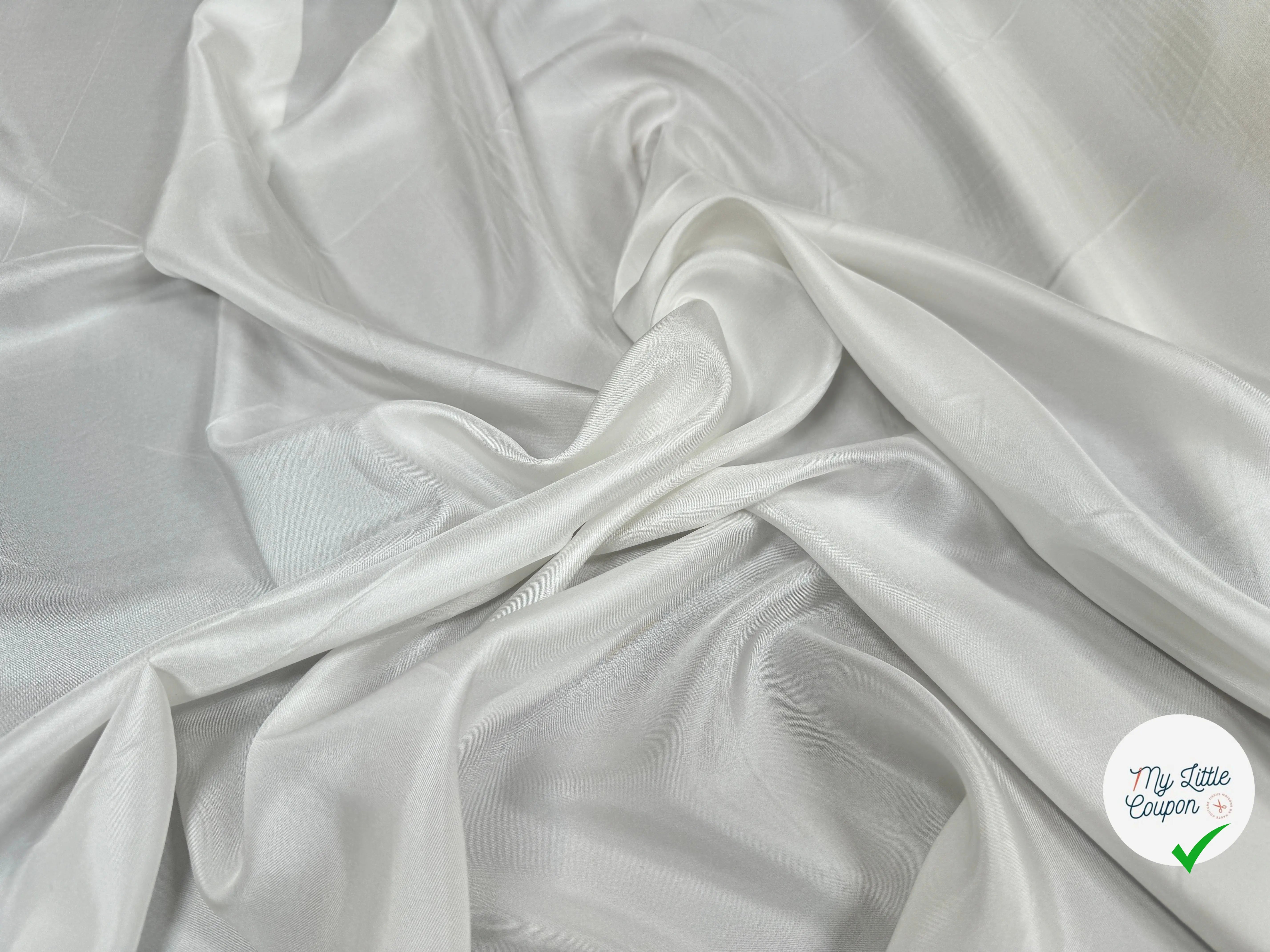 TISSU SOIE HABOTAI IVORY - My Little Coupon