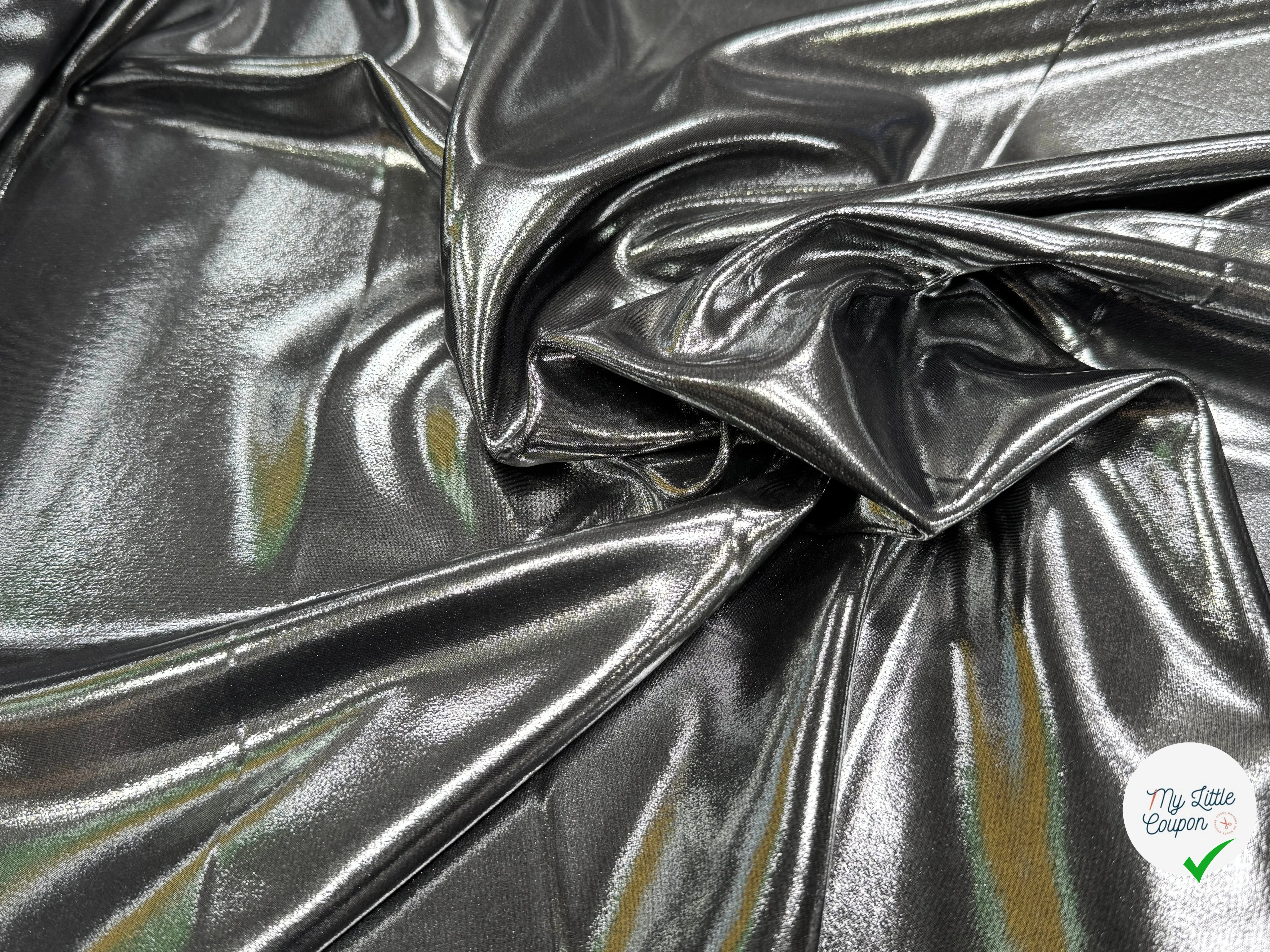 TISSU STRETCH SCINTILLANT BELLE TENUE - My Little Coupon
