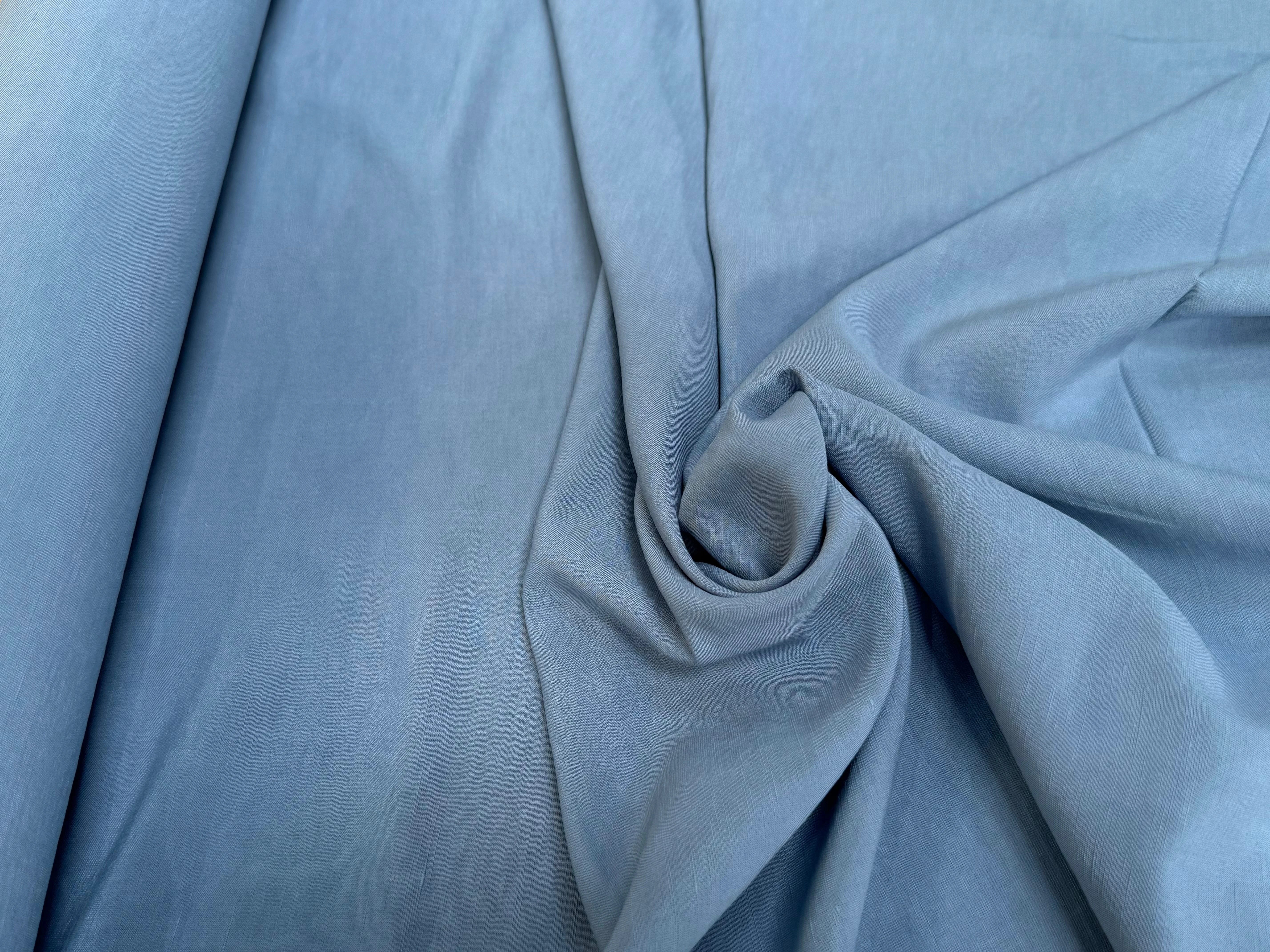 TISSU VISCOSE LIN STORM TOMBÉ FLUIDE 40% LIN - My Little Coupon