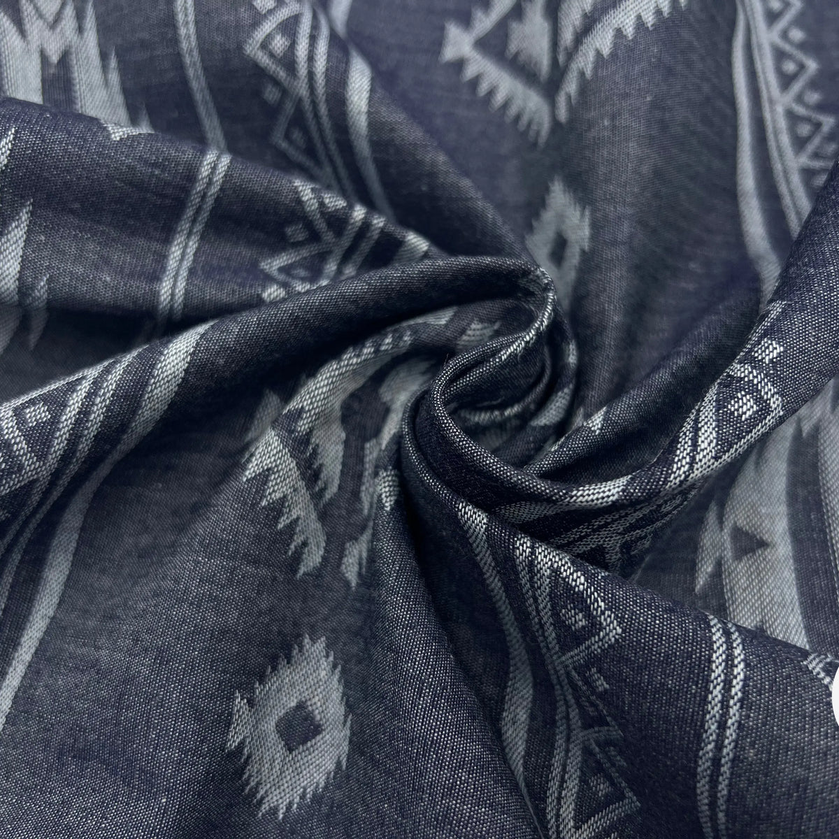 TOILE CHAMBRAY JACQUARD ETHNIQUE - My Little Coupon
