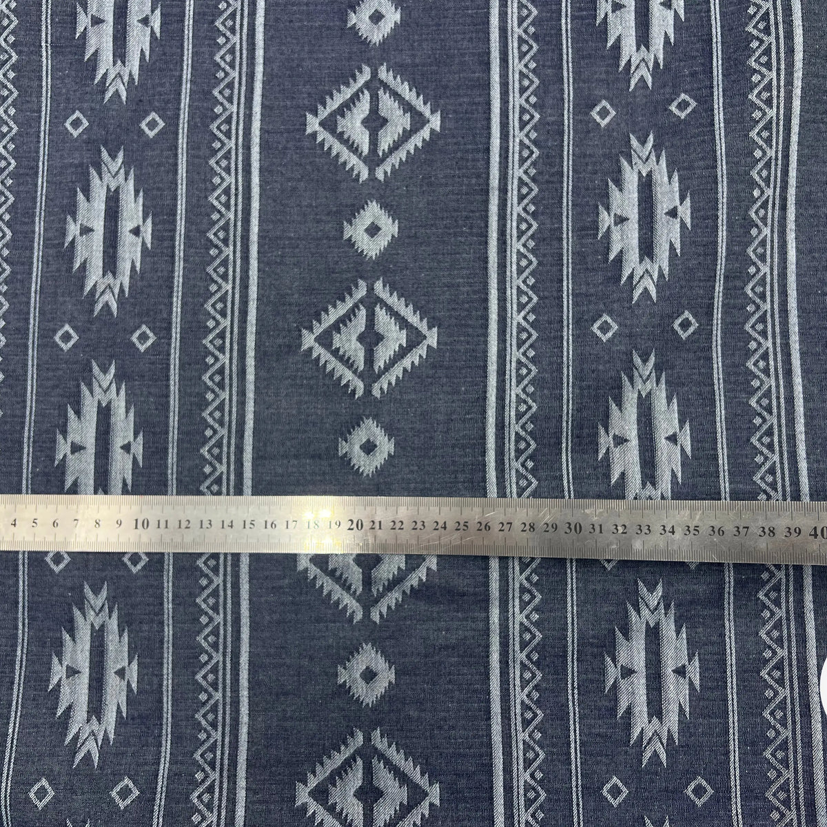 TOILE CHAMBRAY JACQUARD ETHNIQUE - My Little Coupon