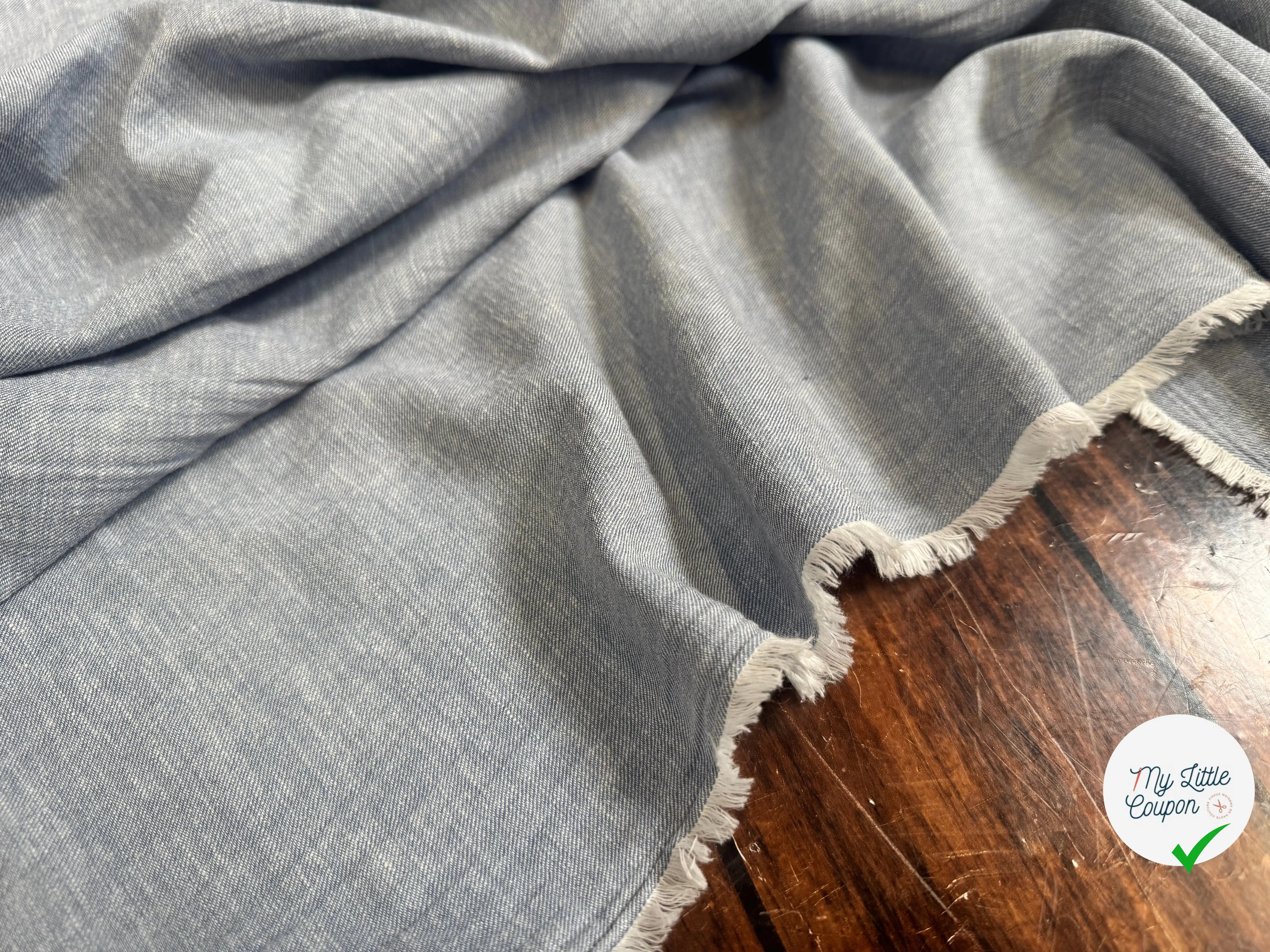 TOILE DE COTON EFFET JEAN - My Little Coupon