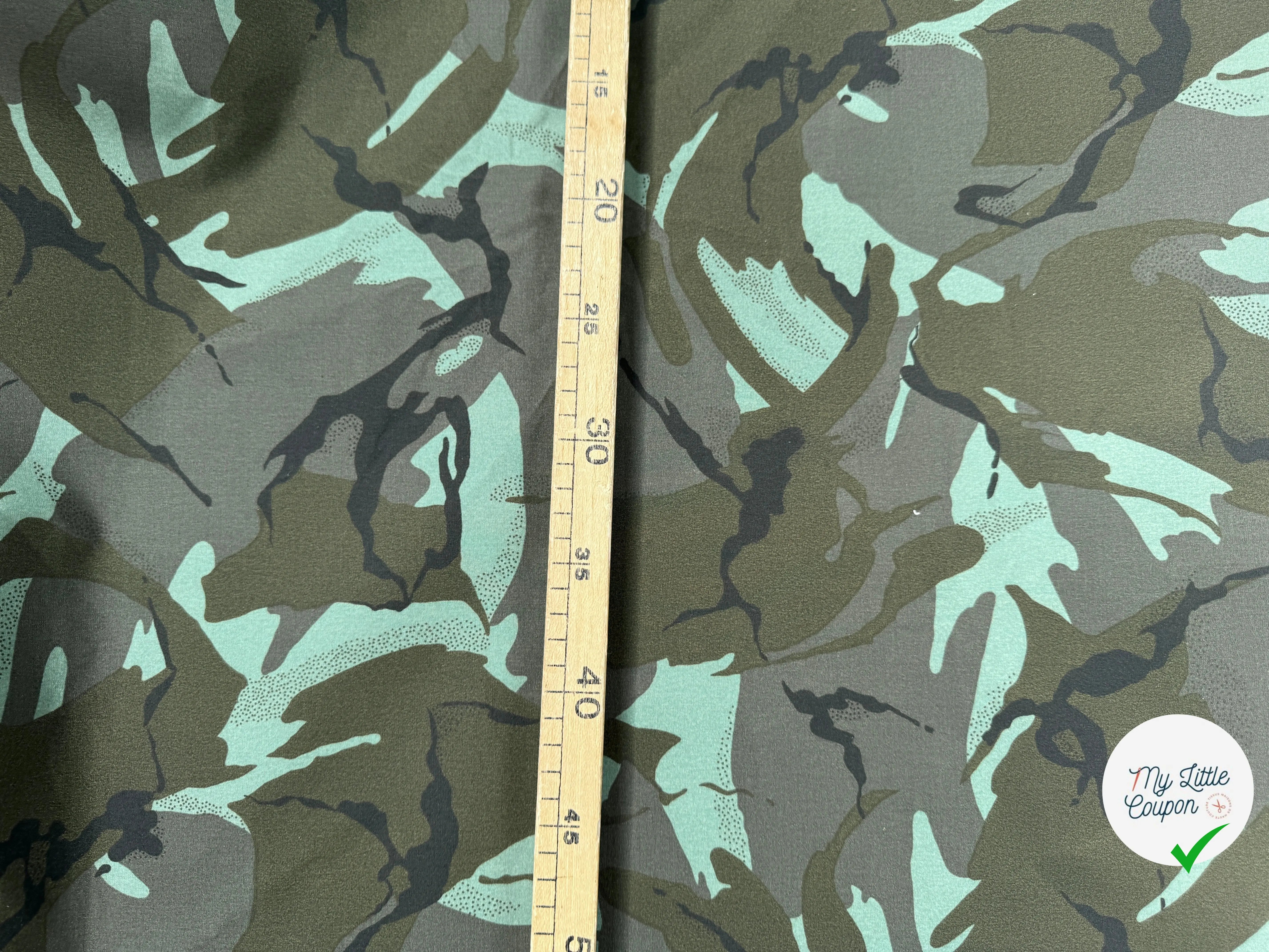 TOILE DE COTON PARKA ARMY COULEURS FRAICHES - My Little Coupon