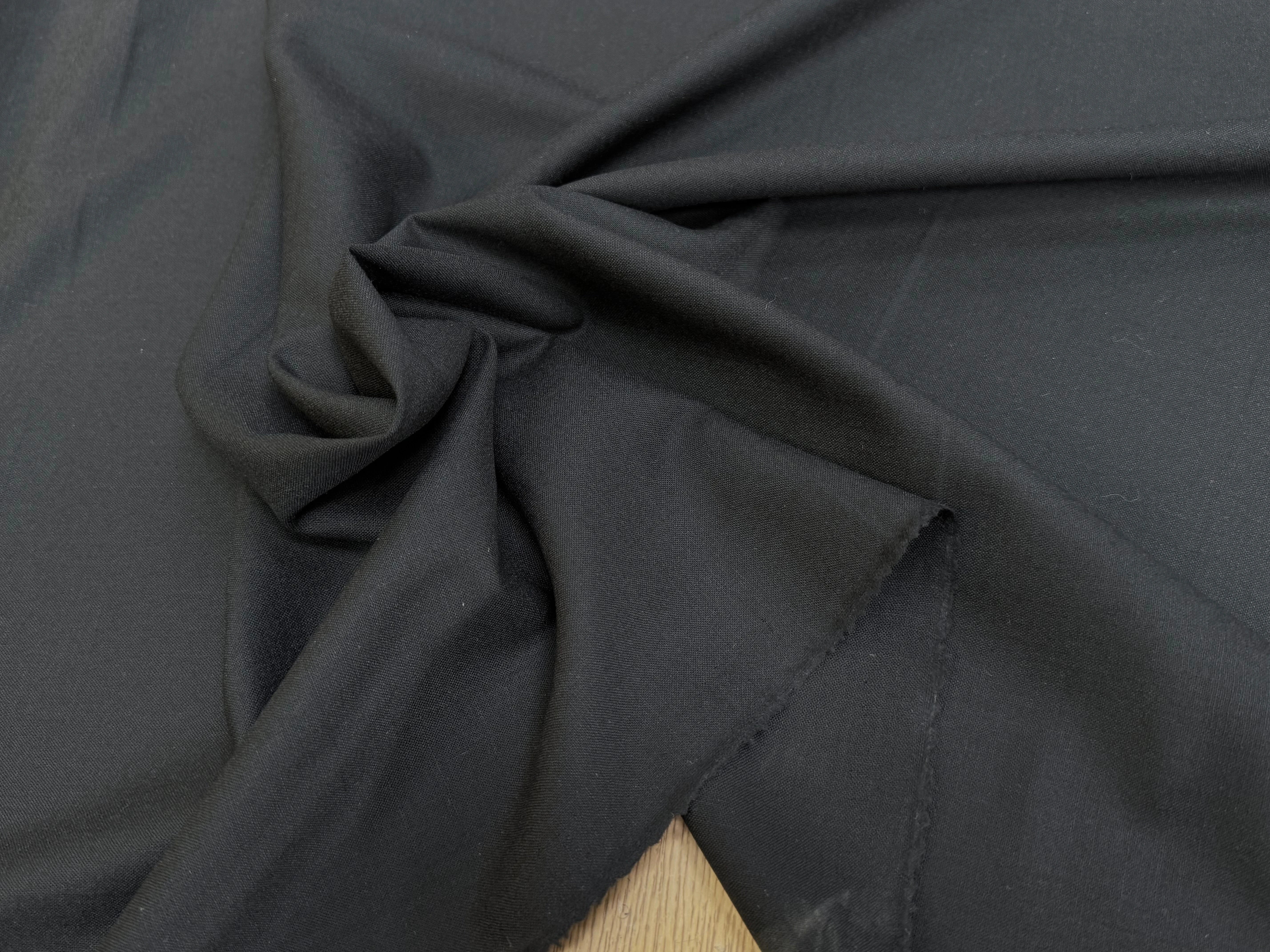 TOILE DE LAINE STRETCH PREMIUM DEEP BLACK - My Little Coupon