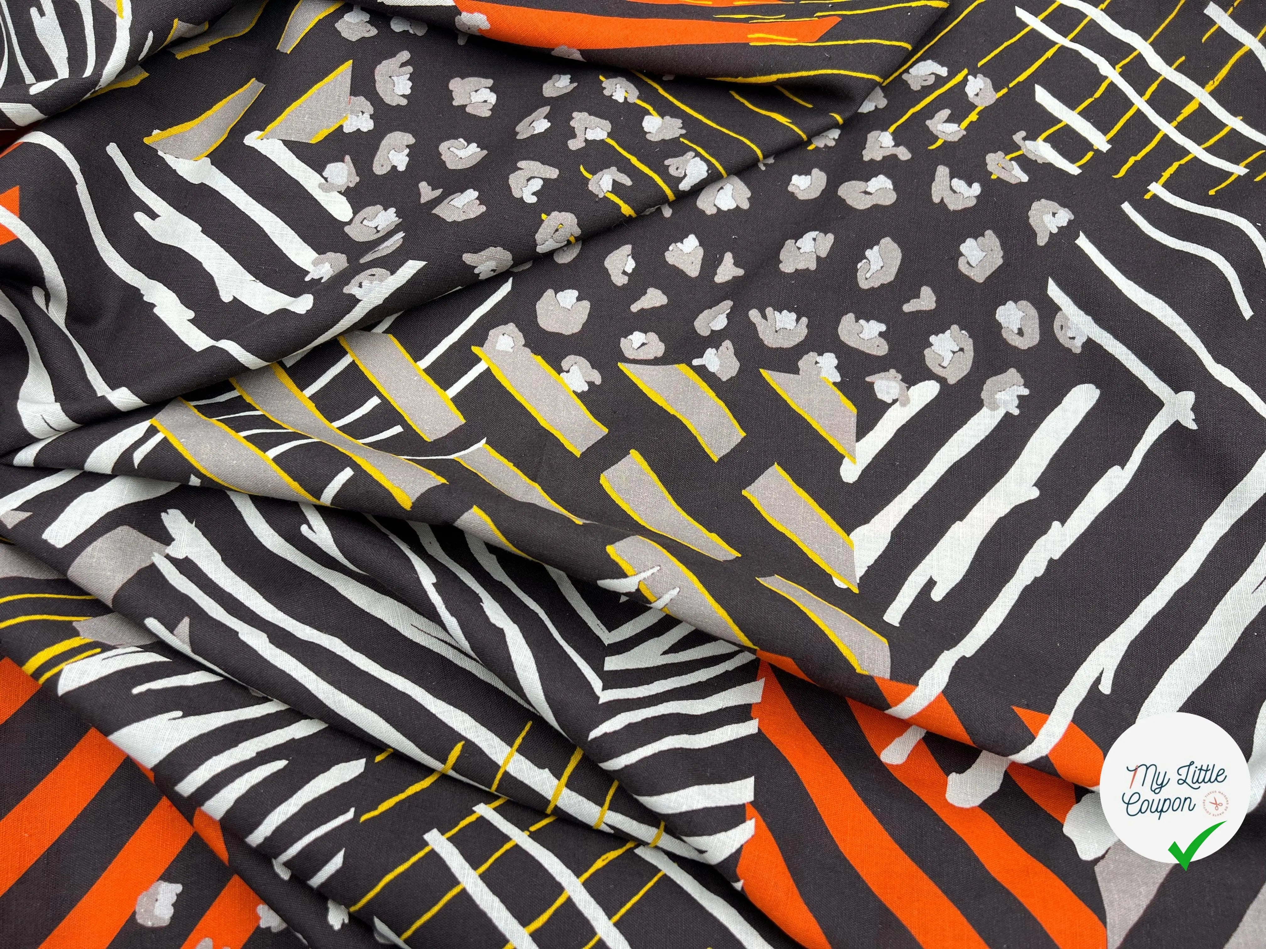 TOILE IMPRIMĂE ESPRIT LODGE - My Little Coupon - tissu - coudre
