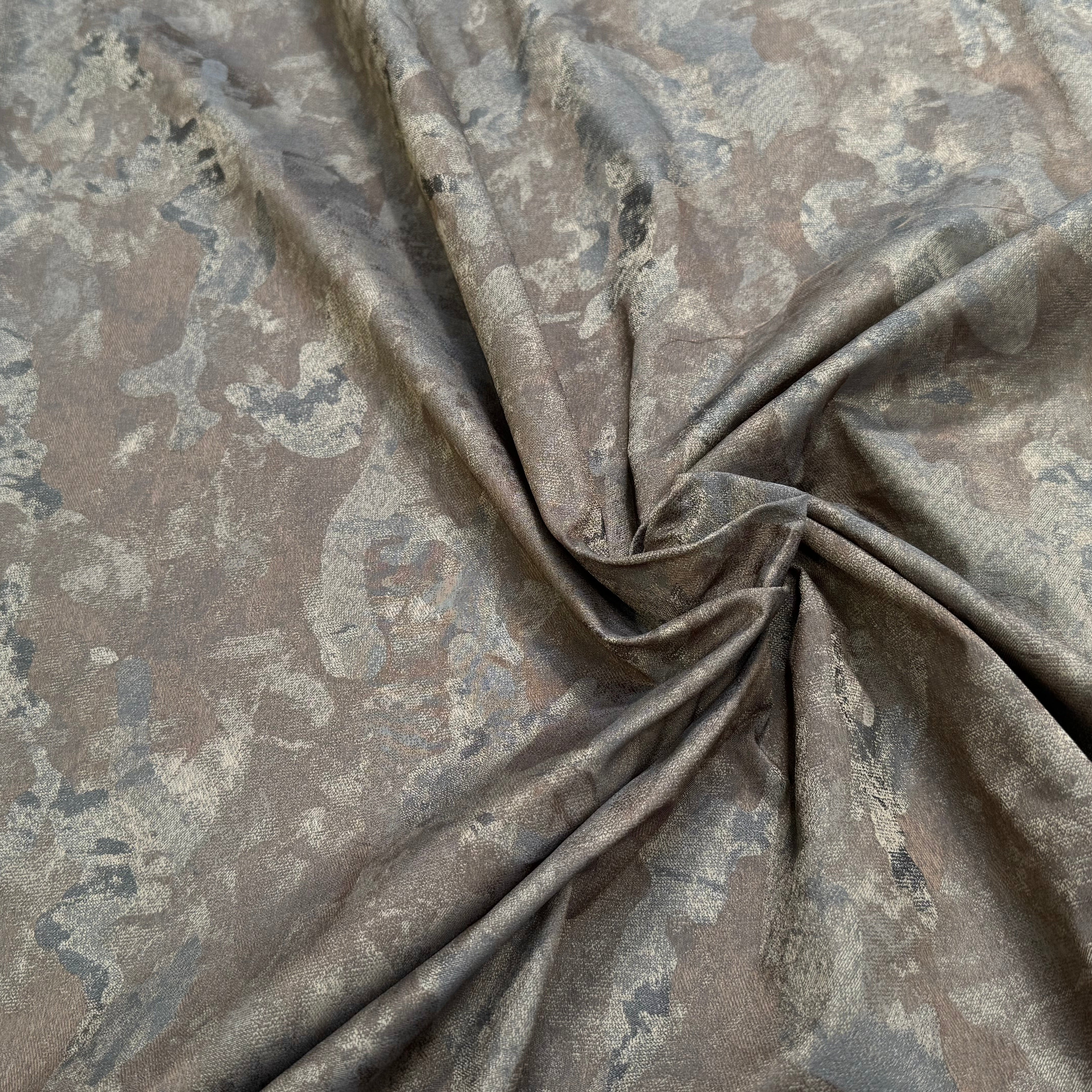 TOILE JACQUARD FIN MOTIF ARMY - My Little Coupon