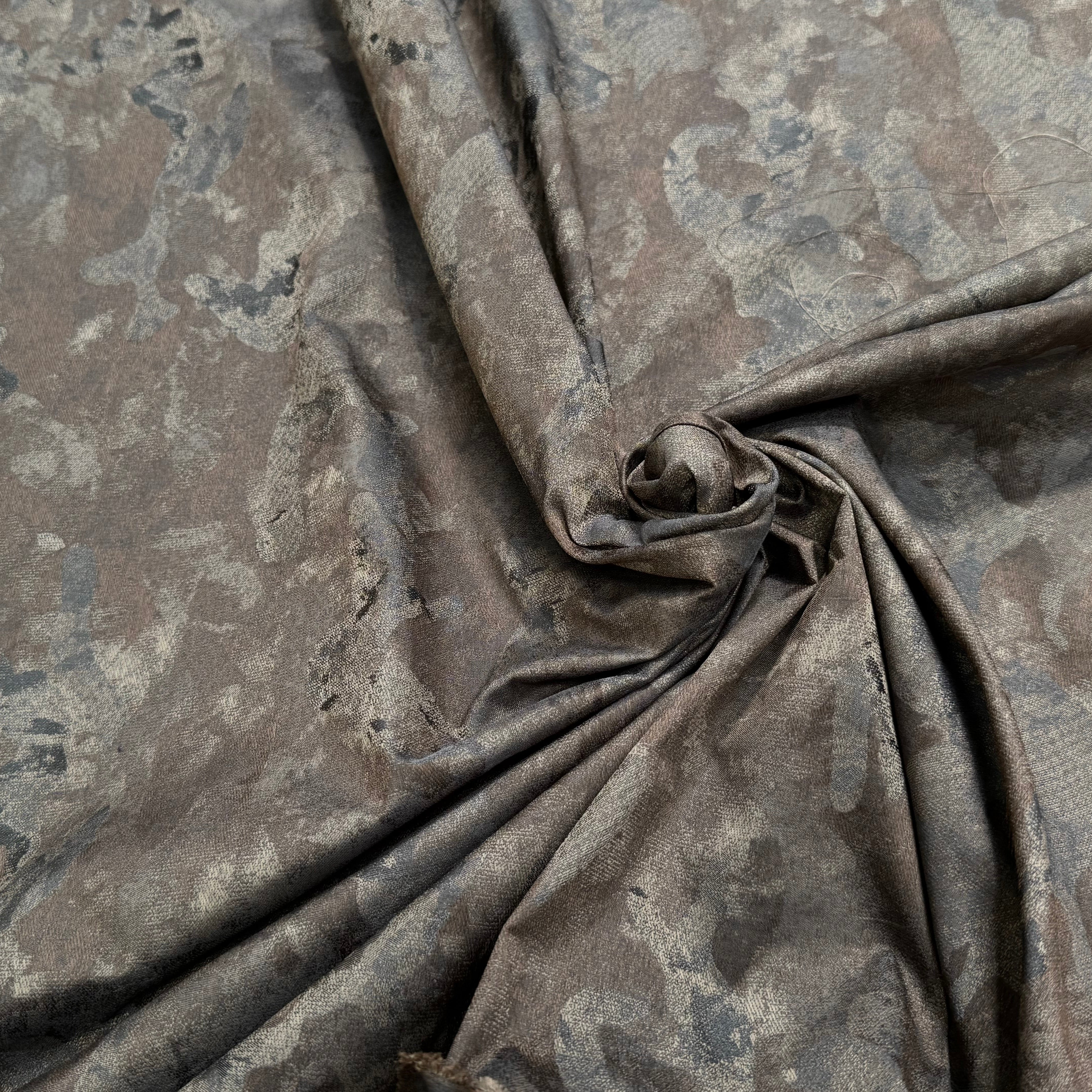 TOILE JACQUARD FIN MOTIF ARMY - My Little Coupon