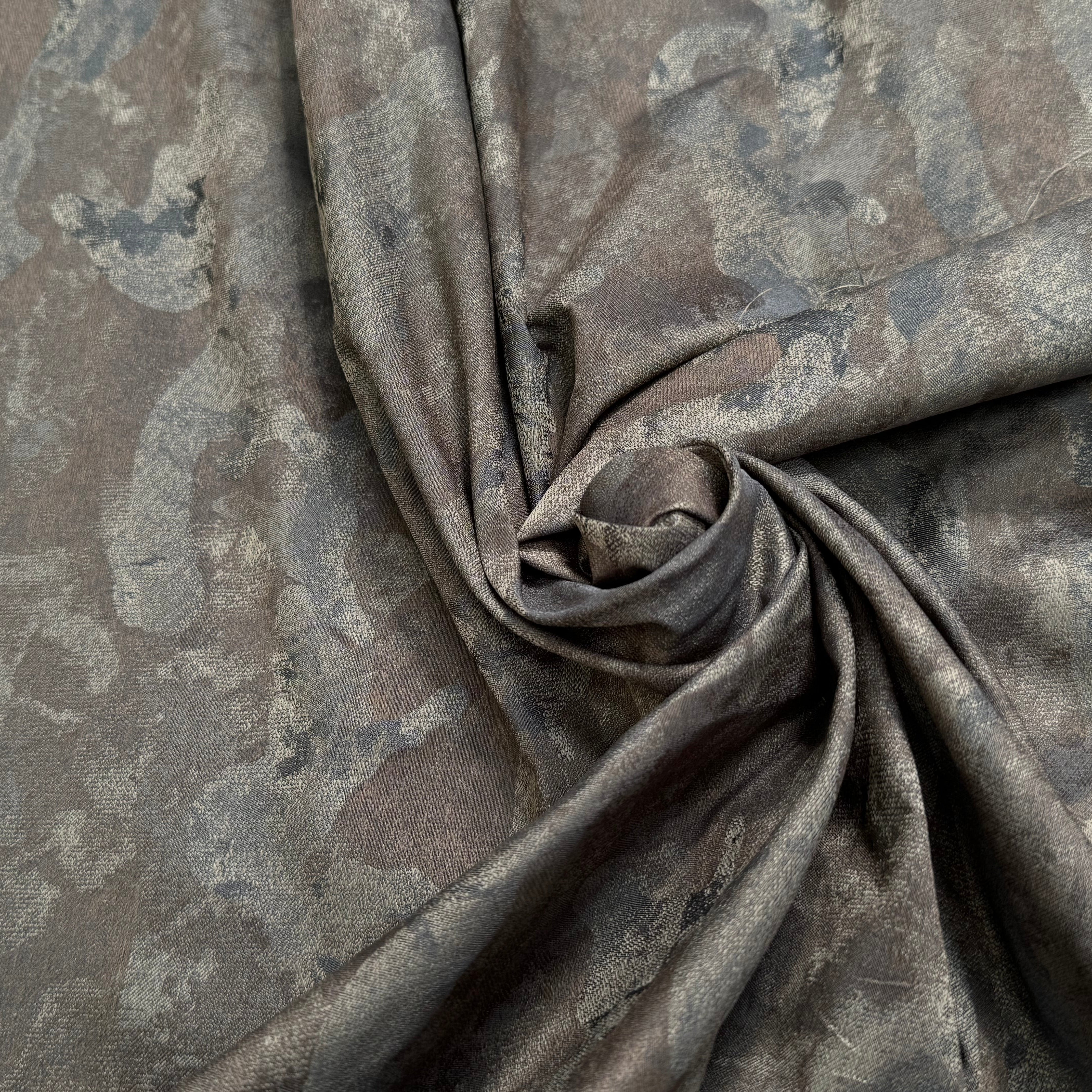 TOILE JACQUARD FIN MOTIF ARMY - My Little Coupon